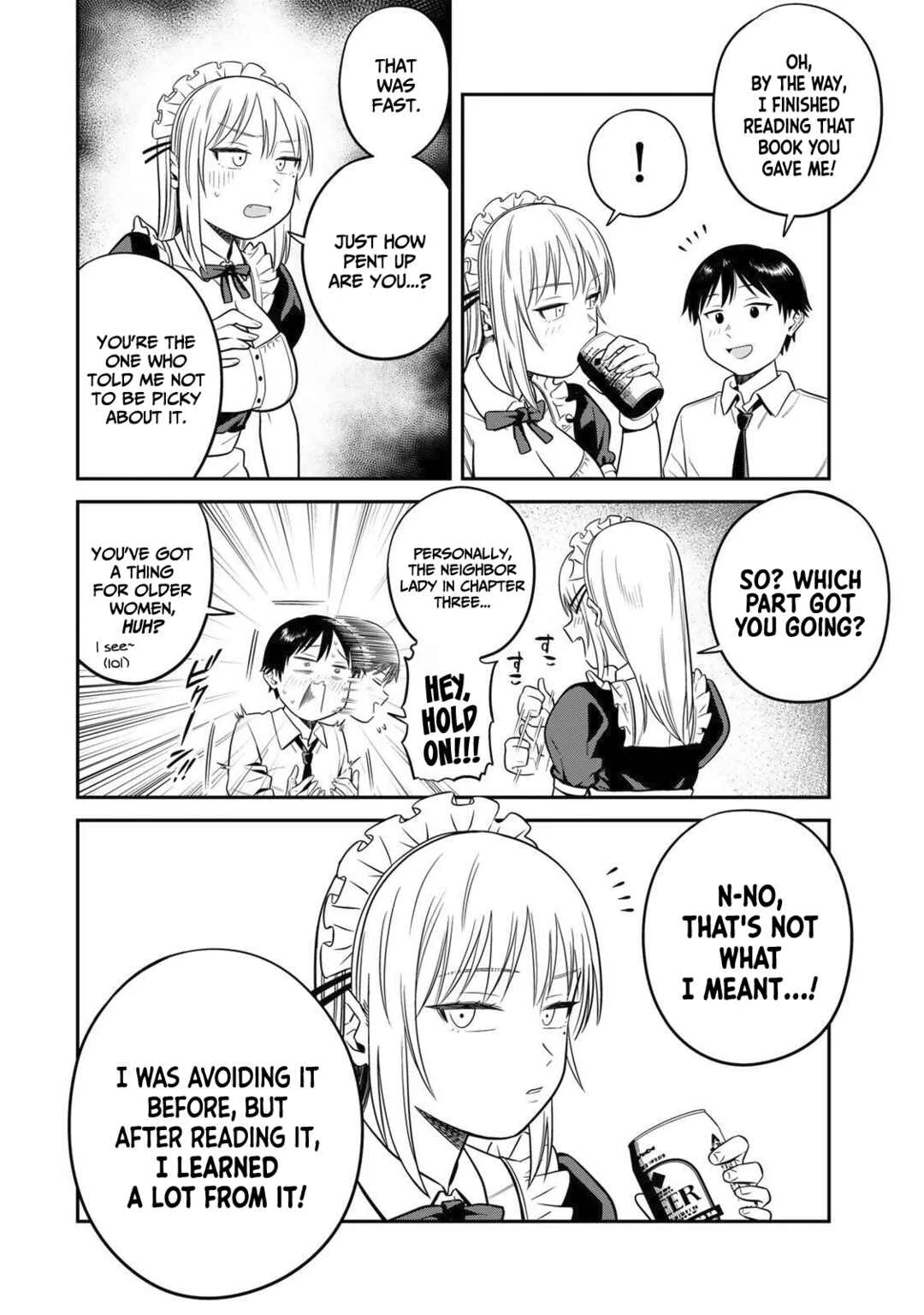 Futsuu no Hon wa Arimasen! Chapter 4: **Men - Page 17
