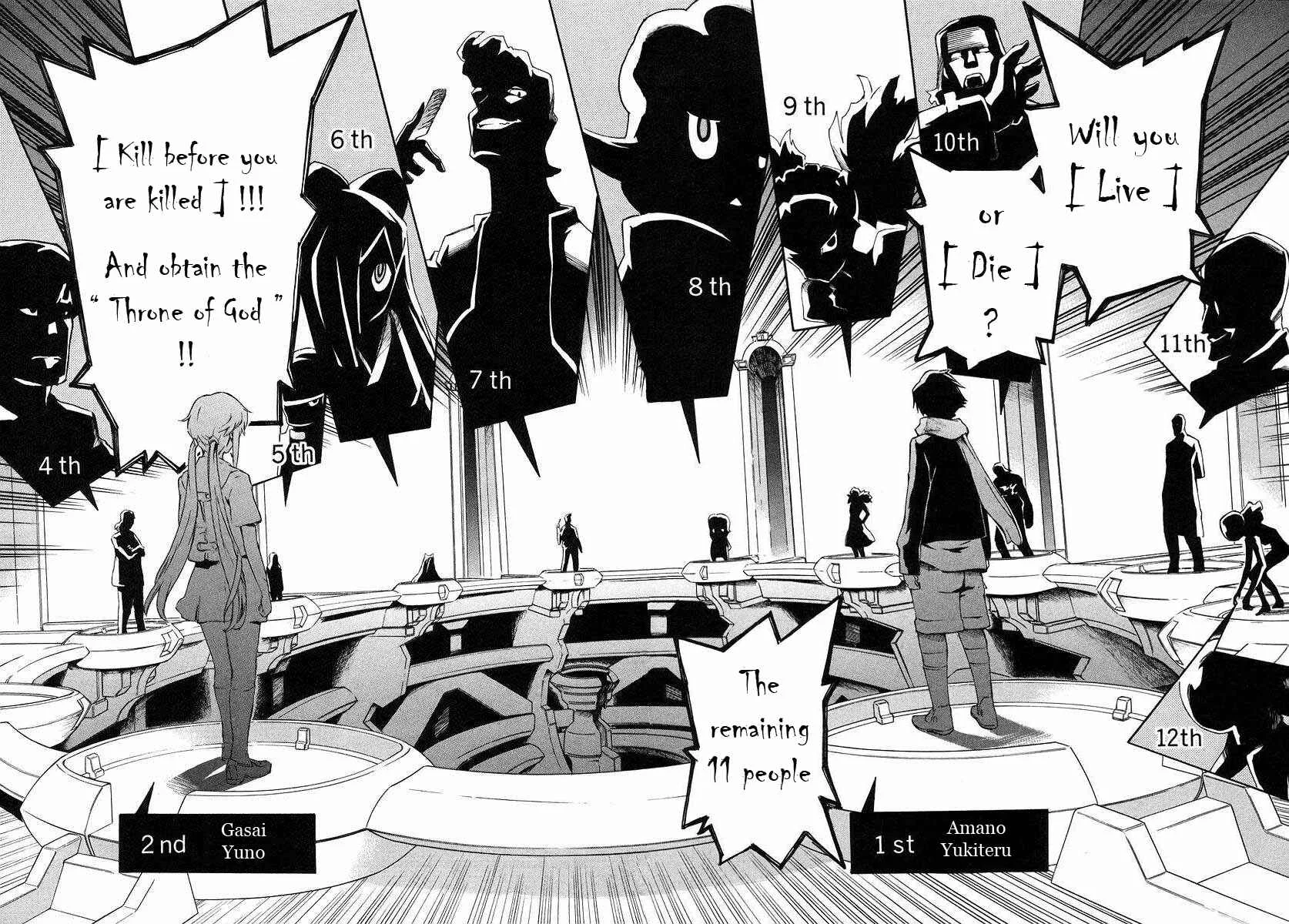 Future Diary Chapter 2.1: The 12 Future Diary Holders - Page 19