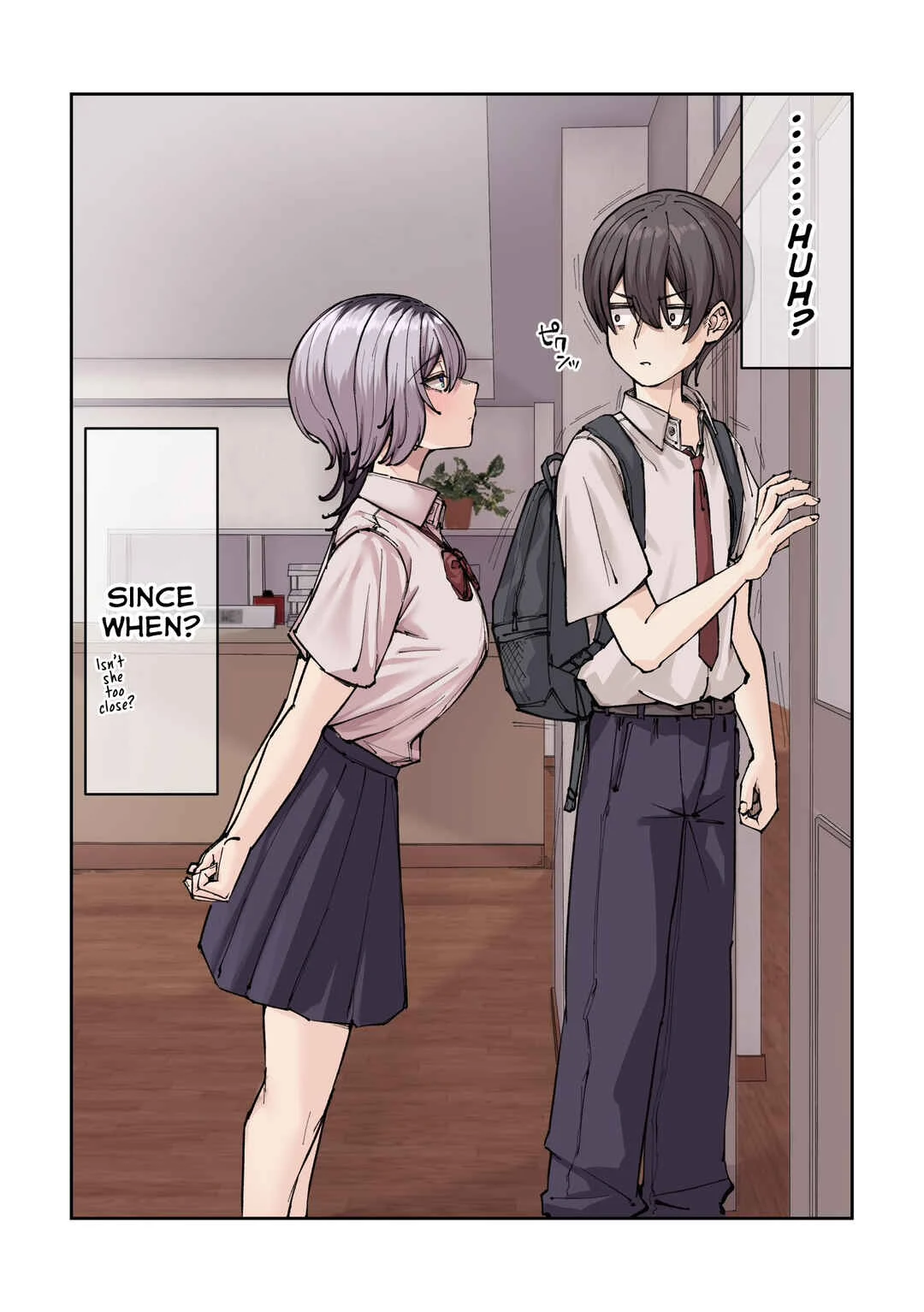 Gakkou de Guuzen Onnanoko no "Himitsu" o Shitte Shimatta Ohanashi Chapter 2: The Cat-Eared Beauty Next Desk - Page 3