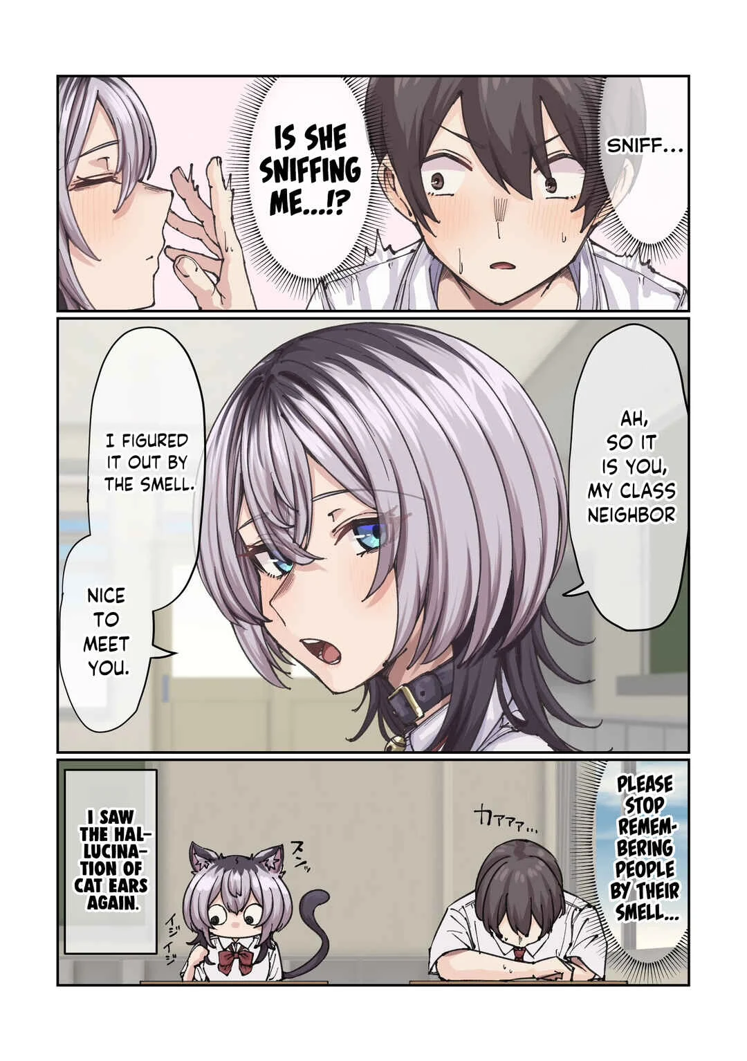 Gakkou de Guuzen Onnanoko no "Himitsu" o Shitte Shimatta Ohanashi Chapter 3: Seeing You Again - Page 4