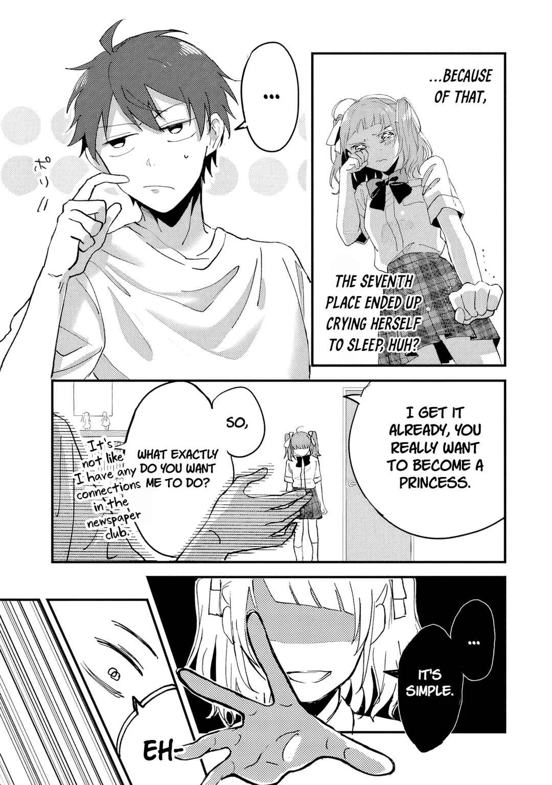 Gakuen no Hime Kouryaku Hajimetara Shuraba ni Natteta Ken Chapter 1 - Page 9