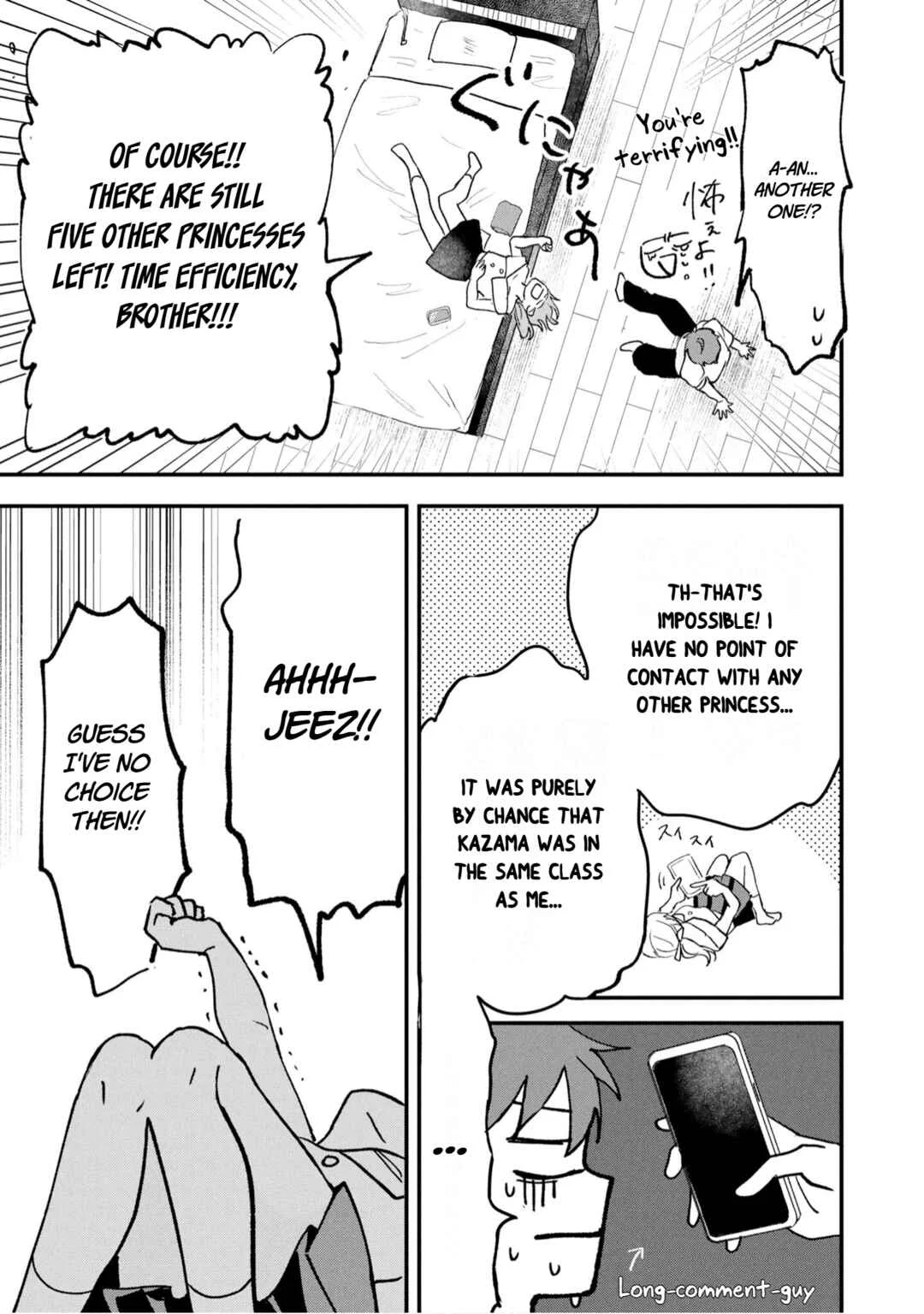 Gakuen no Hime Kouryaku Hajimetara Shuraba ni Natteta Ken Chapter 3 - Page 7