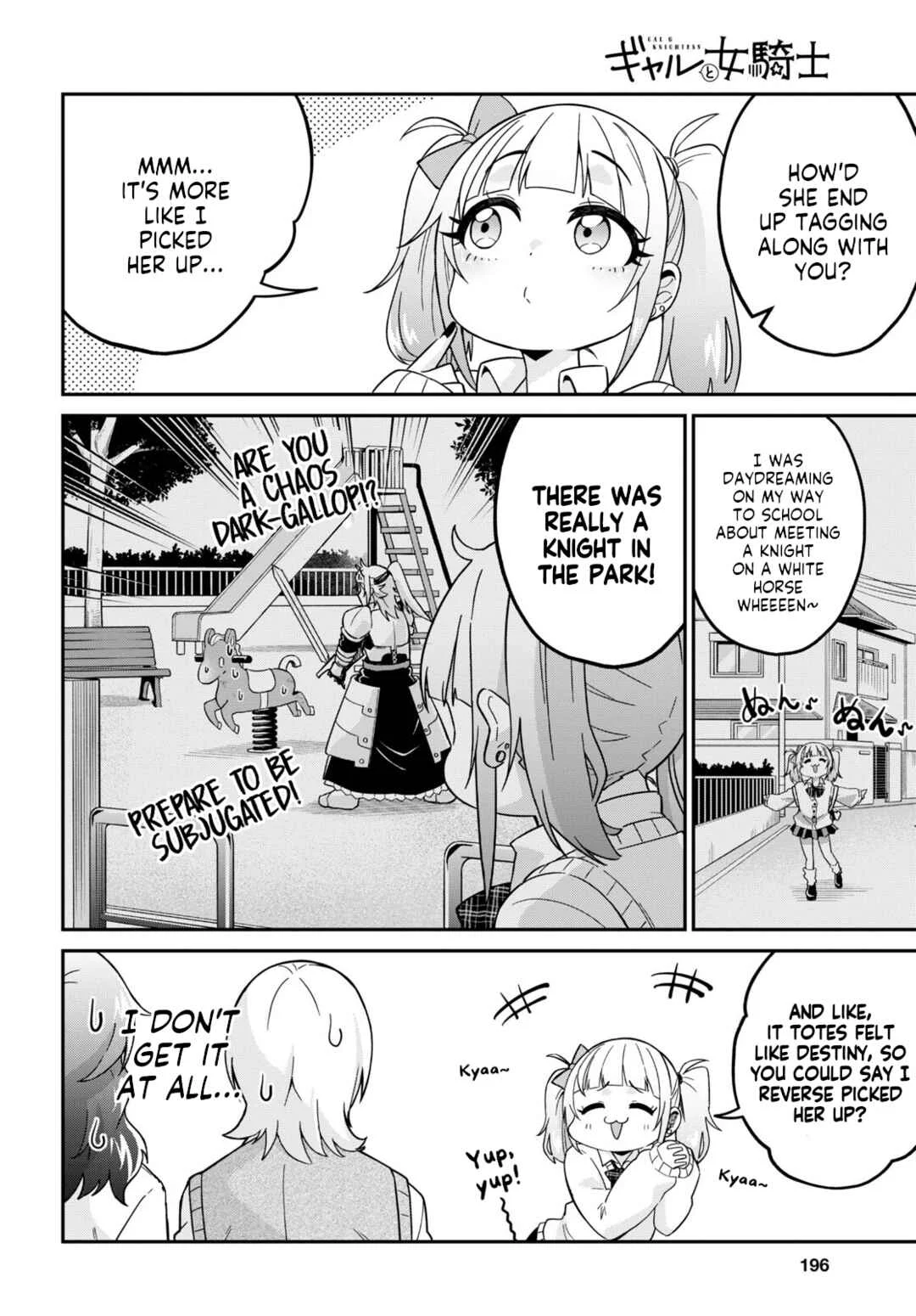 GAL and KNIGHTESS Chapter 1 - Page 9