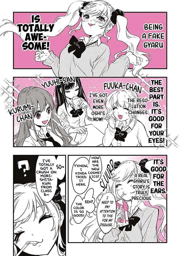 Gal Oshi JK wa Gal ni Naritai Chapter 1 - Page 6