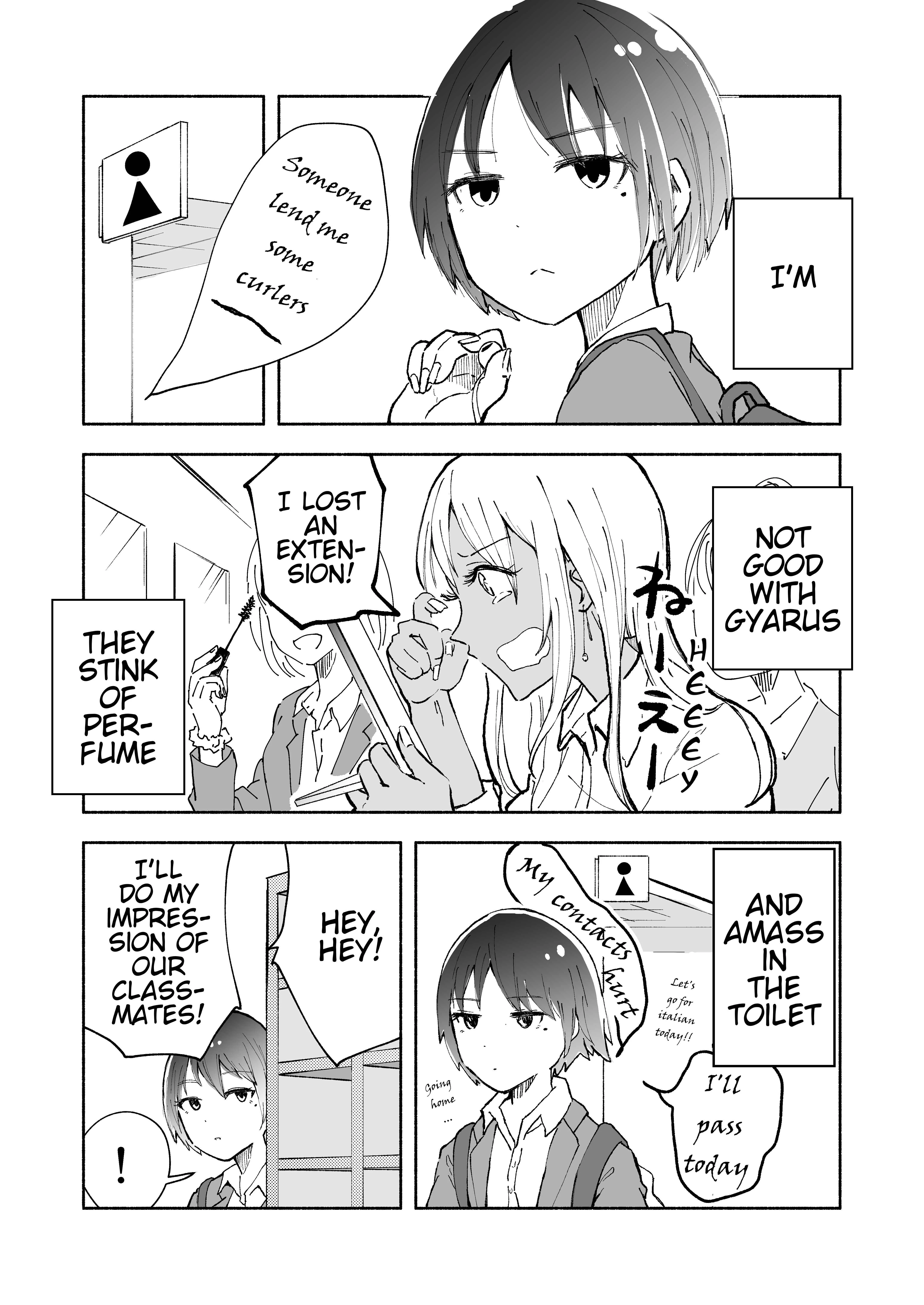 Gal to Bocchi (Pre-Serialization) Chapter 3 - Page 1