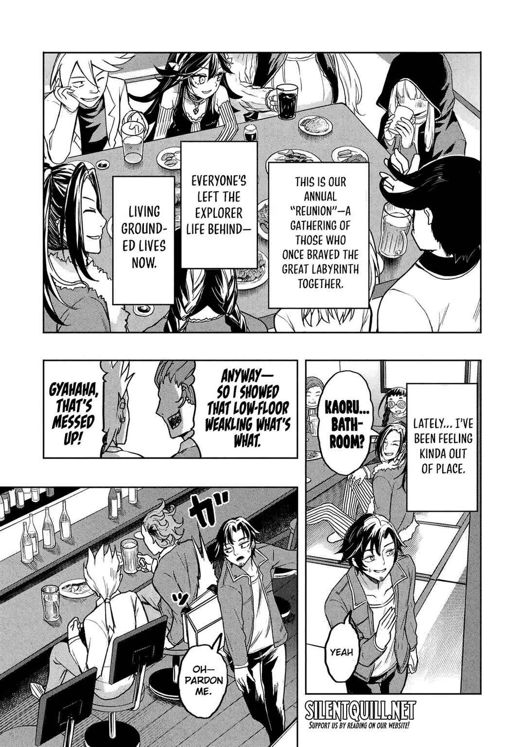 Gal to Dungeon to Shuukai Okure no Tansaku Eiyuutan ~Moto Legend Ima wa Wakeari tei Rank Tansakushana Ore ga, S-Kyuu Gal ni Natsukare Makutte Ikusei wo Makase Sareta~ Chapter 1 - Page 27