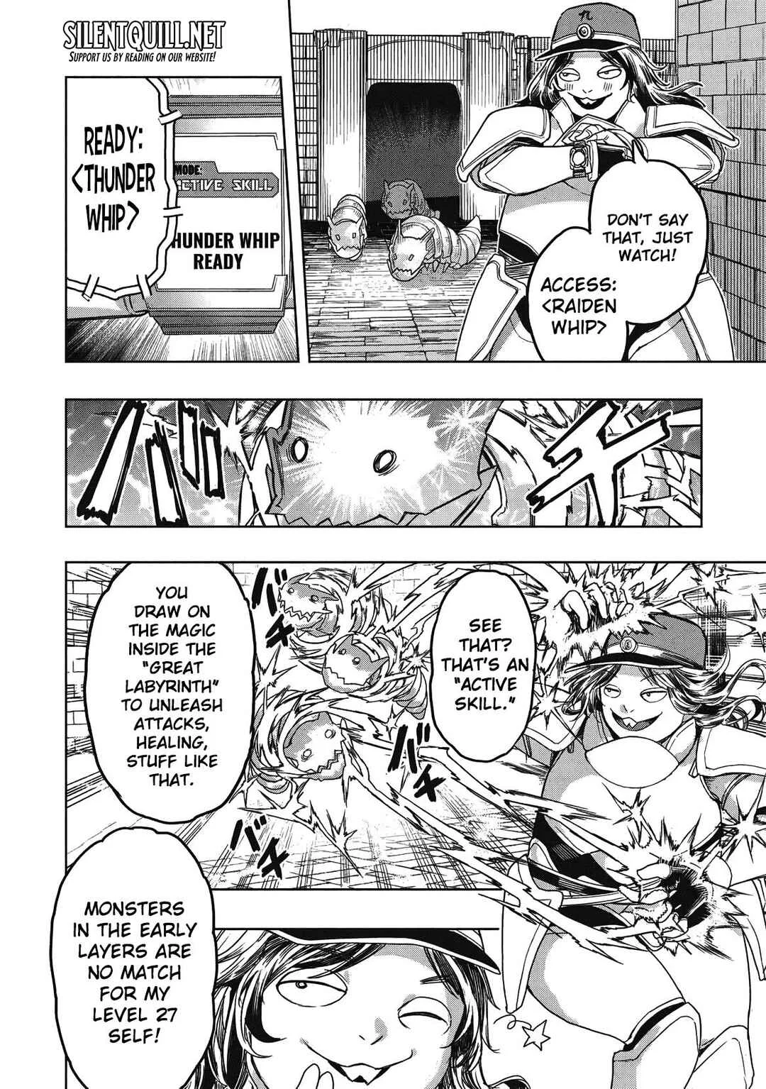 Gal to Dungeon to Shuukai Okure no Tansaku Eiyuutan ~Moto Legend Ima wa Wakeari tei Rank Tansakushana Ore ga, S-Kyuu Gal ni Natsukare Makutte Ikusei wo Makase Sareta~ Chapter 1 - Page 38