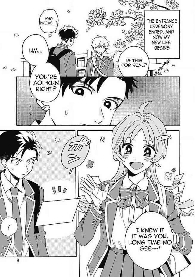 Galge no Sekai de Shinyuu ♂ ga Ore o Sukida to Iidashite!? Chapter 1 - Page 10