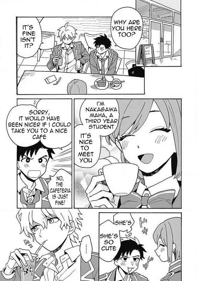 Galge no Sekai de Shinyuu ♂ ga Ore o Sukida to Iidashite!? Chapter 1 - Page 34