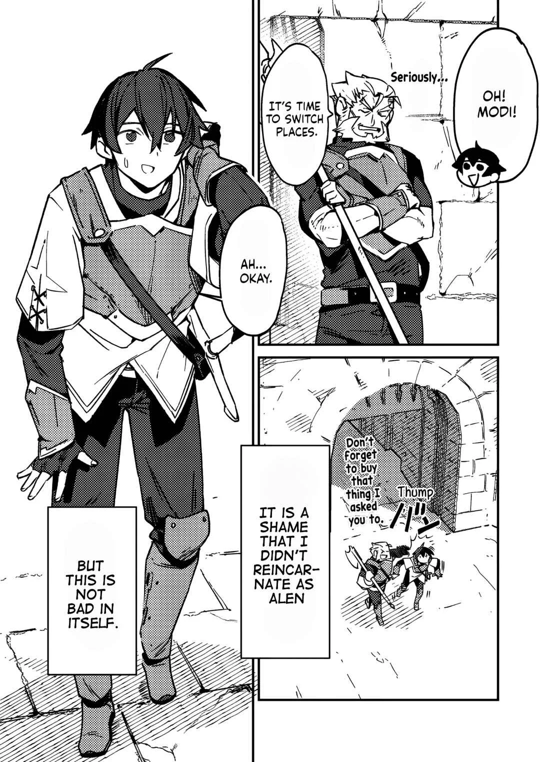 Game Chishiki de Saikyou ni Natta Mob Heishi wa, Shin no Jitsuryoku wo Kakushitai Chapter 1 - Page 4