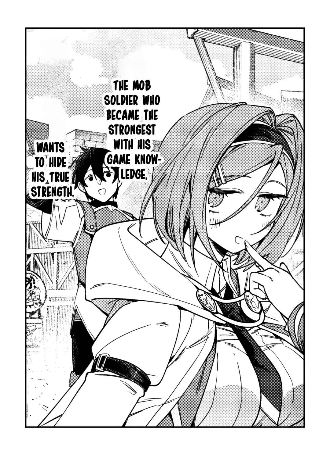 Game Chishiki de Saikyou ni Natta Mob Heishi wa, Shin no Jitsuryoku wo Kakushitai Chapter 2.1 - Page 1