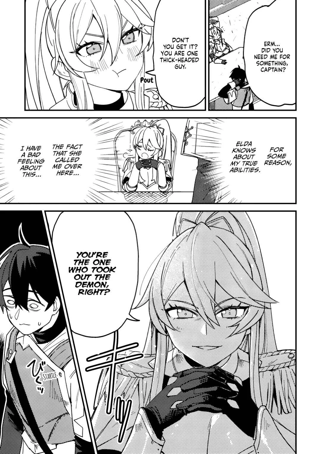 Game Chishiki de Saikyou ni Natta Mob Heishi wa, Shin no Jitsuryoku wo Kakushitai Chapter 2.1 - Page 7