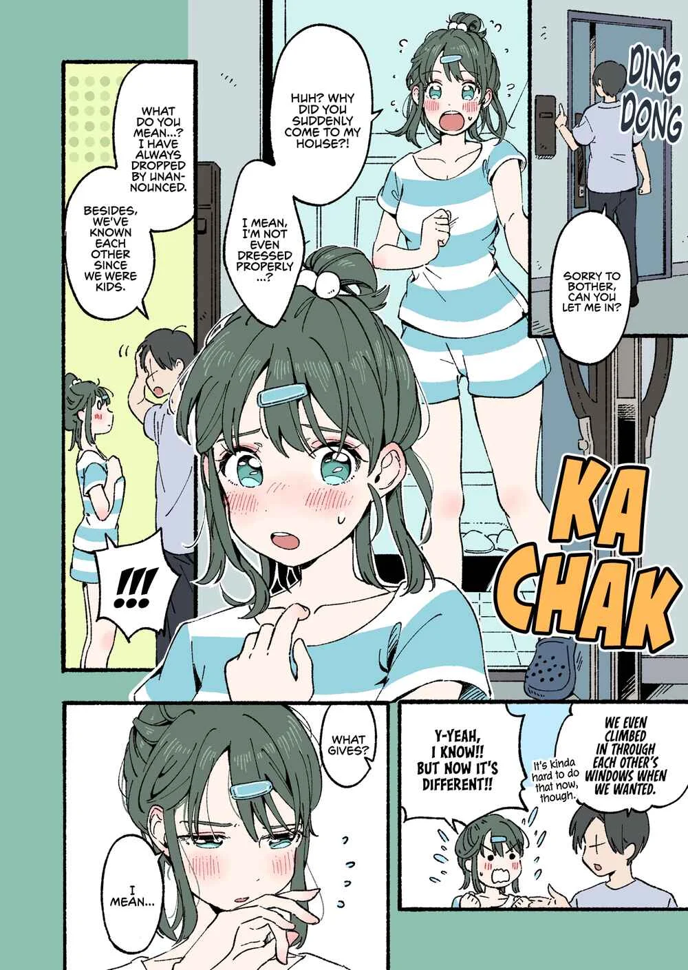 Gap Girls Chapter 2.5: When I Went Out With My Childhood Friend Who Was My Best Friend - Page 1