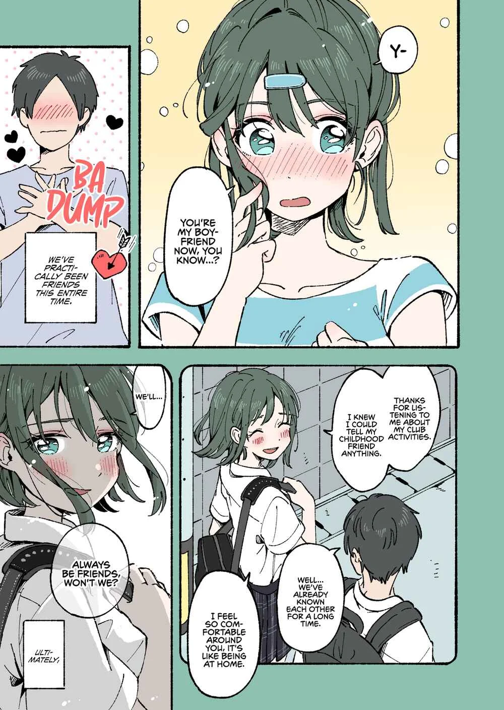 Gap Girls Chapter 2.5: When I Went Out With My Childhood Friend Who Was My Best Friend - Page 2