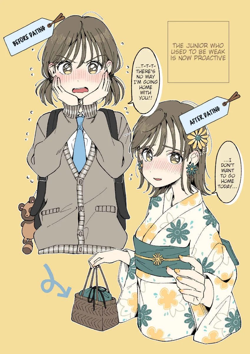 Gap Girls Chapter 2: A girl with a gap before and after dating - Page 2