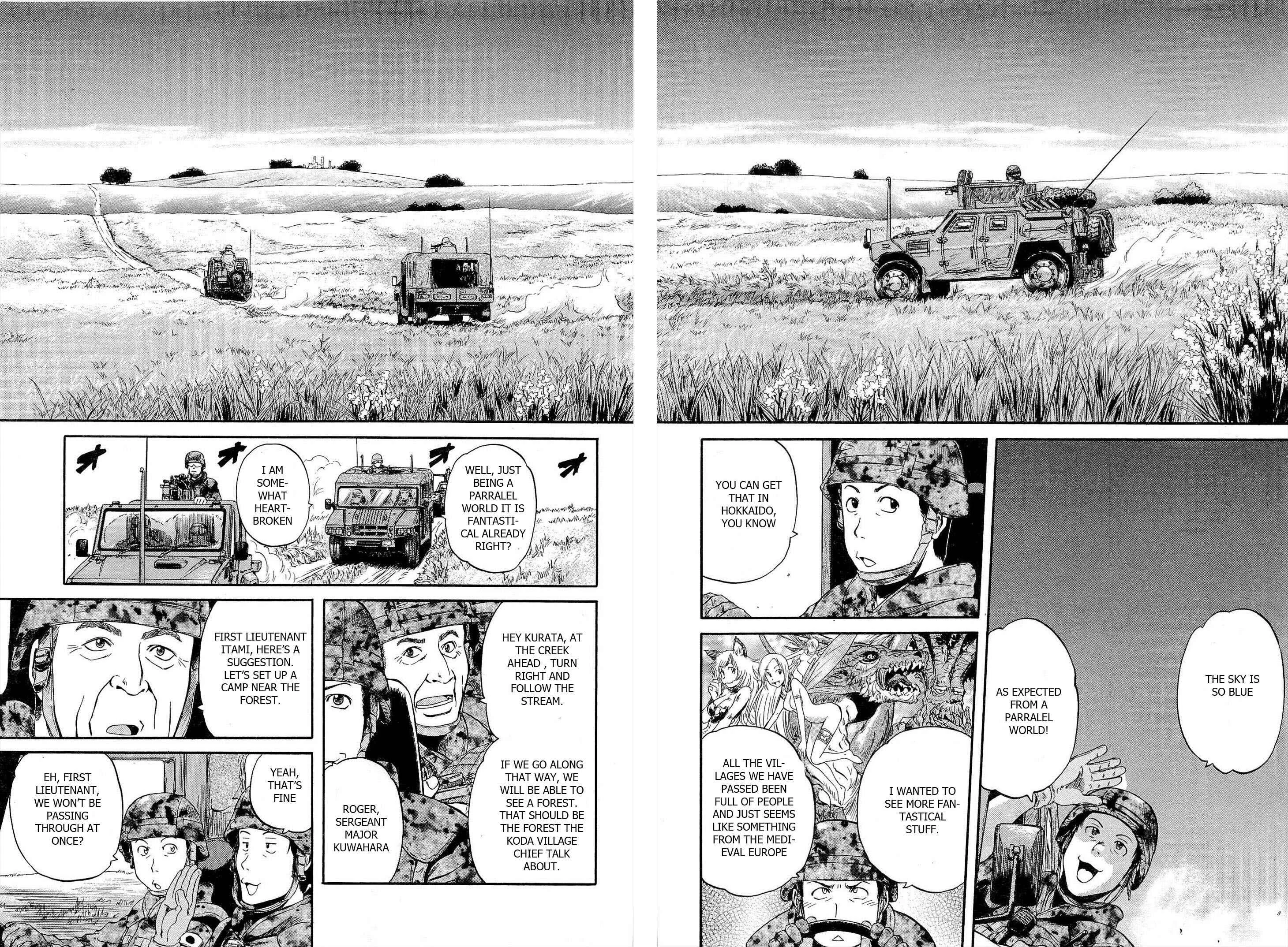 GATE - Jieitai Kanochi nite, Kaku Tatakaeri Chapter 2: Third Recon Team to the Special Region - Page 9