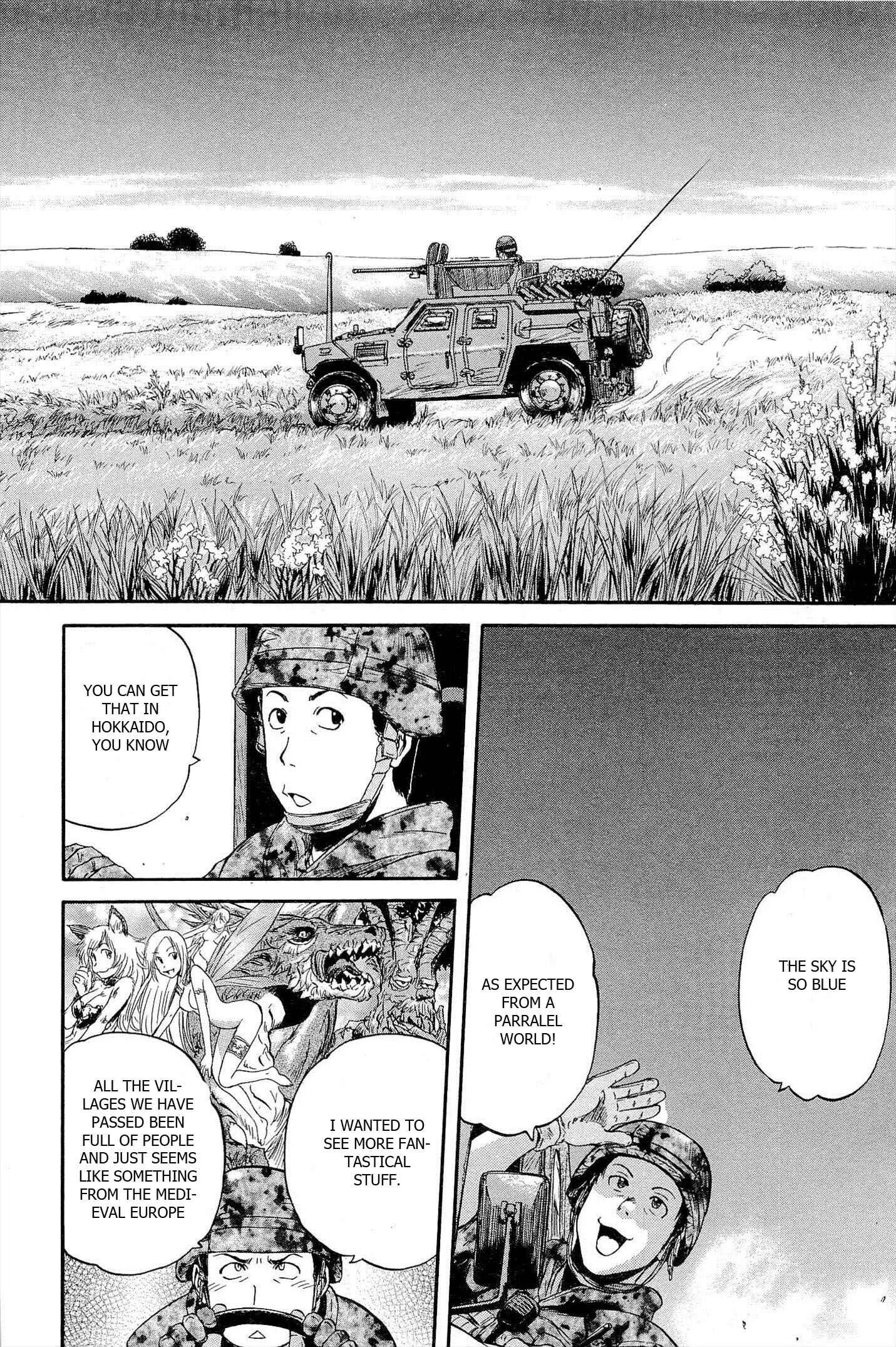 GATE - Jieitai Kanochi nite, Kaku Tatakaeri Chapter 2: Third Recon Team to the Special Region - Page 10