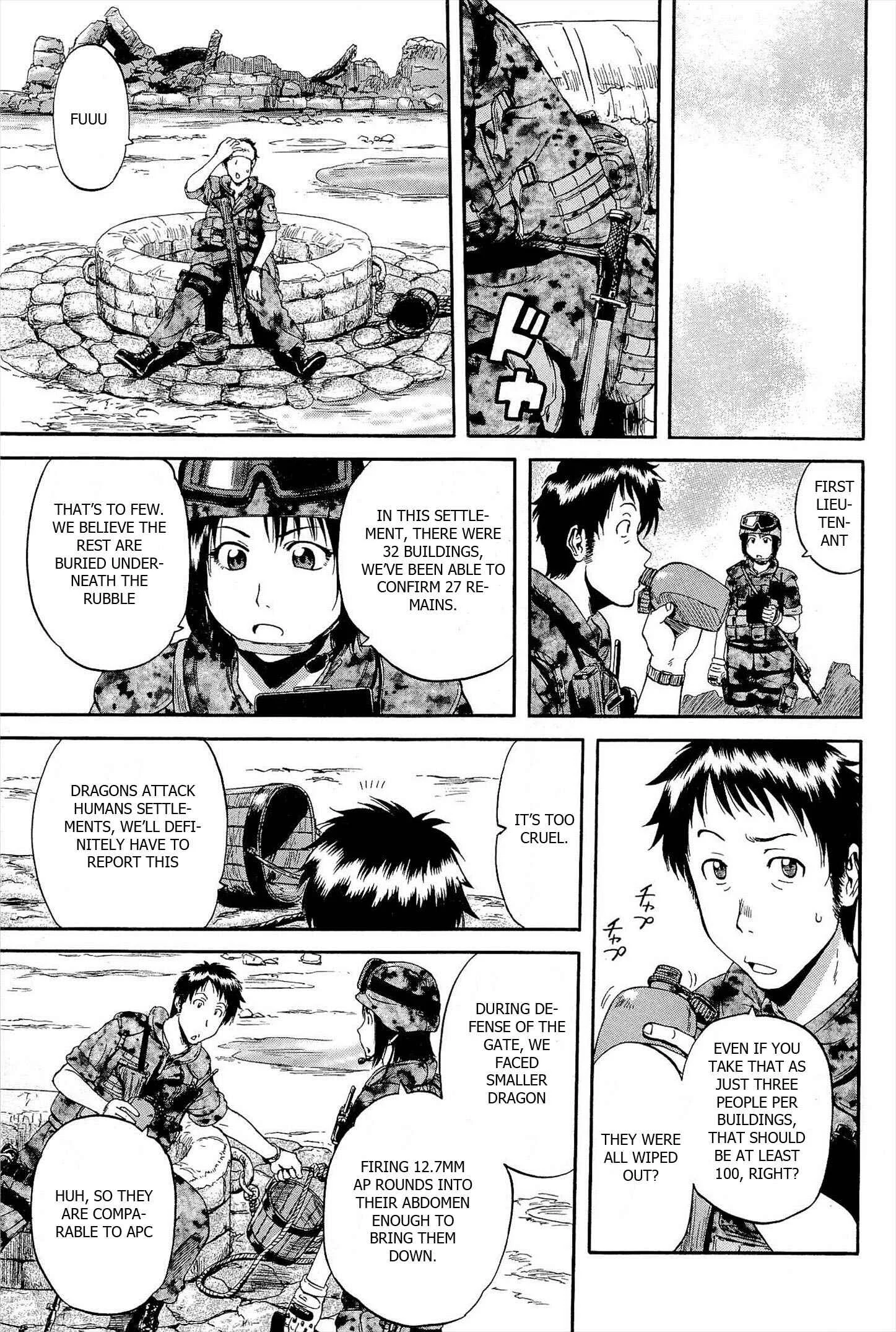 GATE - Jieitai Kanochi nite, Kaku Tatakaeri Chapter 2: Third Recon Team to the Special Region - Page 17