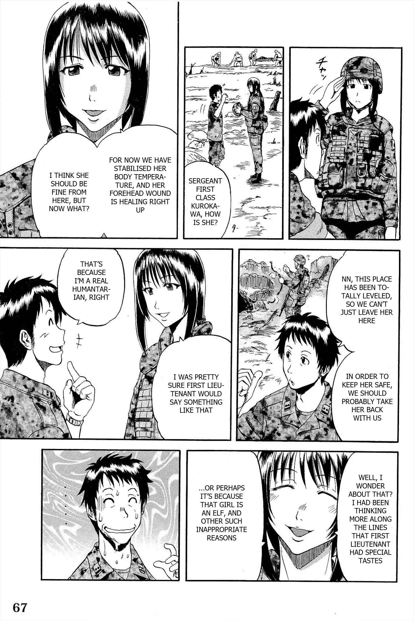 GATE - Jieitai Kanochi nite, Kaku Tatakaeri Chapter 3: Tuka and Flame Dragon - Page 17