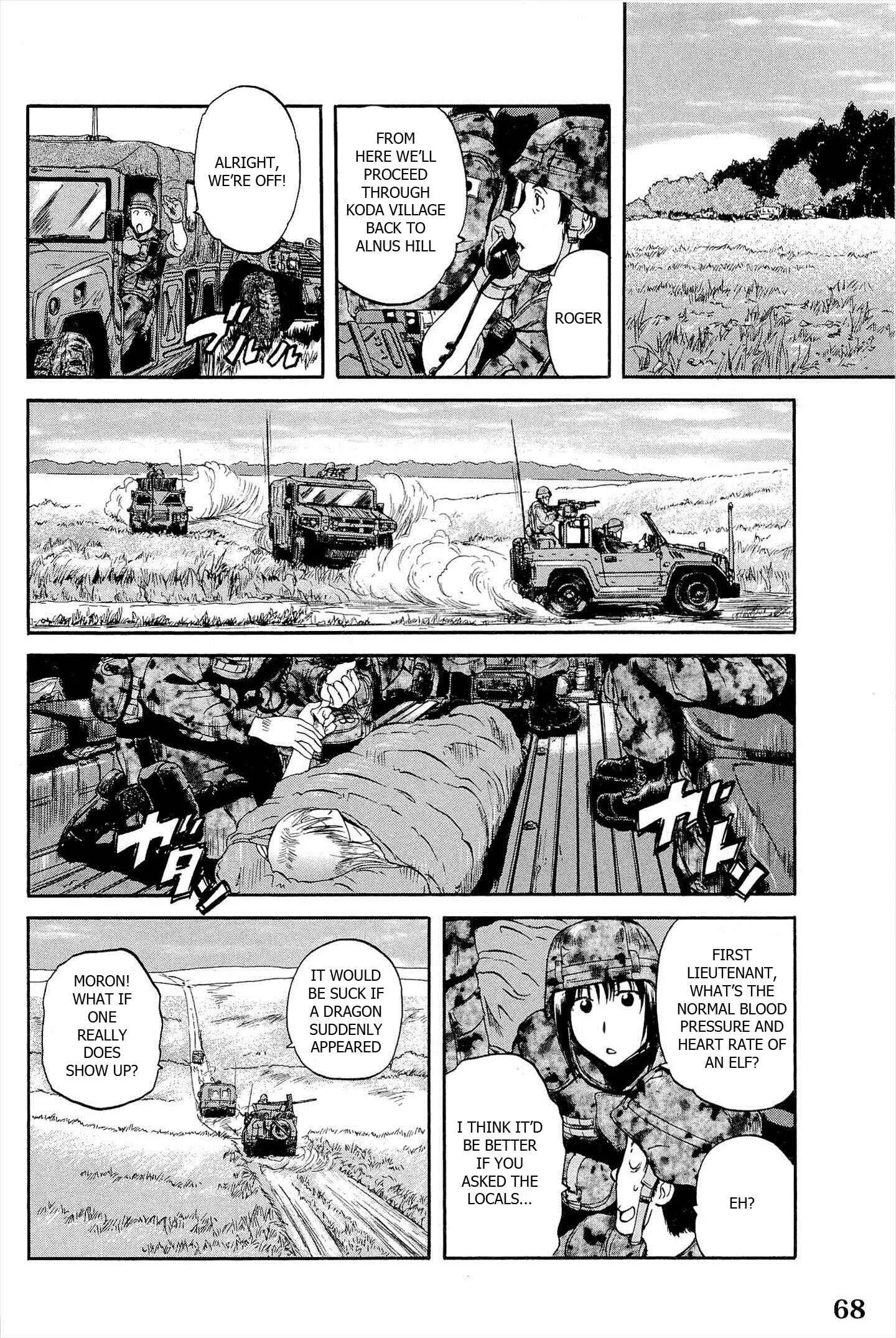GATE - Jieitai Kanochi nite, Kaku Tatakaeri Chapter 3: Tuka and Flame Dragon - Page 18