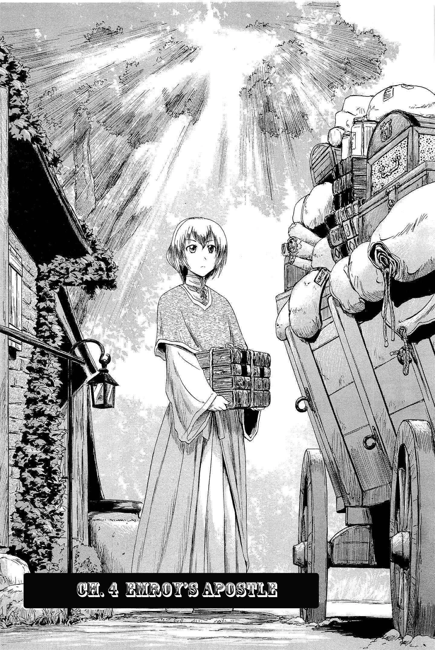 GATE - Jieitai Kanochi nite, Kaku Tatakaeri Chapter 4: Emroy's Apostle - Page 1
