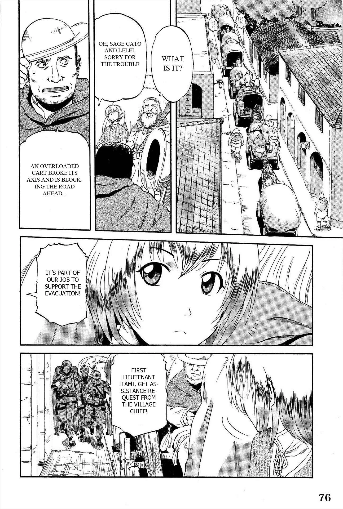 GATE - Jieitai Kanochi nite, Kaku Tatakaeri Chapter 4: Emroy's Apostle - Page 6