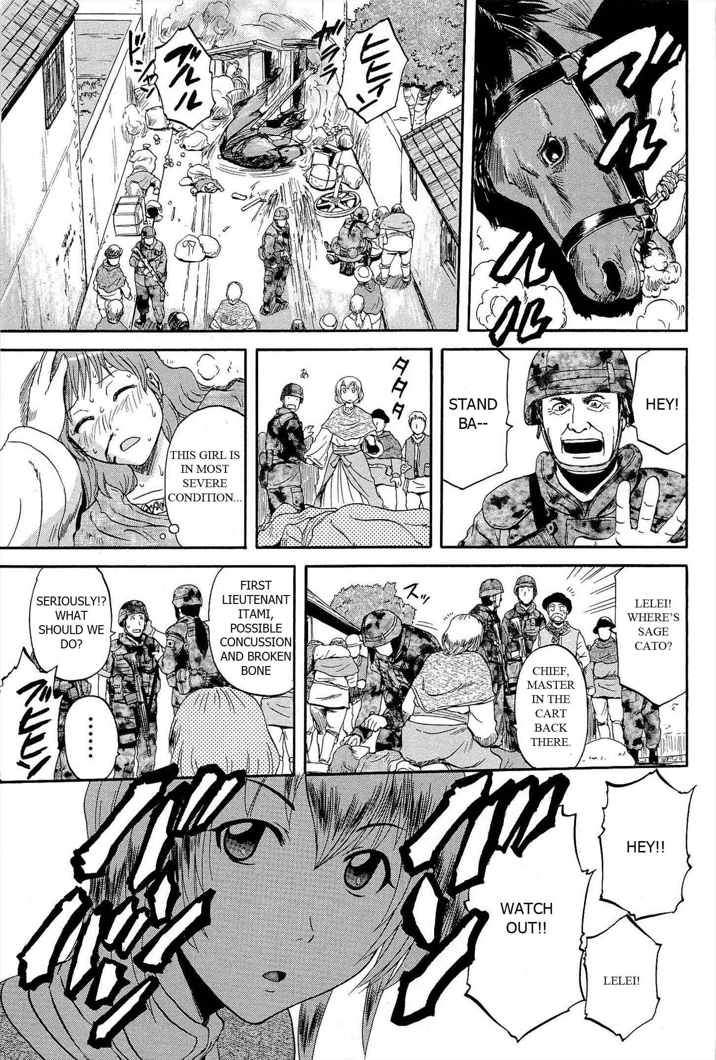GATE - Jieitai Kanochi nite, Kaku Tatakaeri Chapter 4: Emroy's Apostle - Page 9