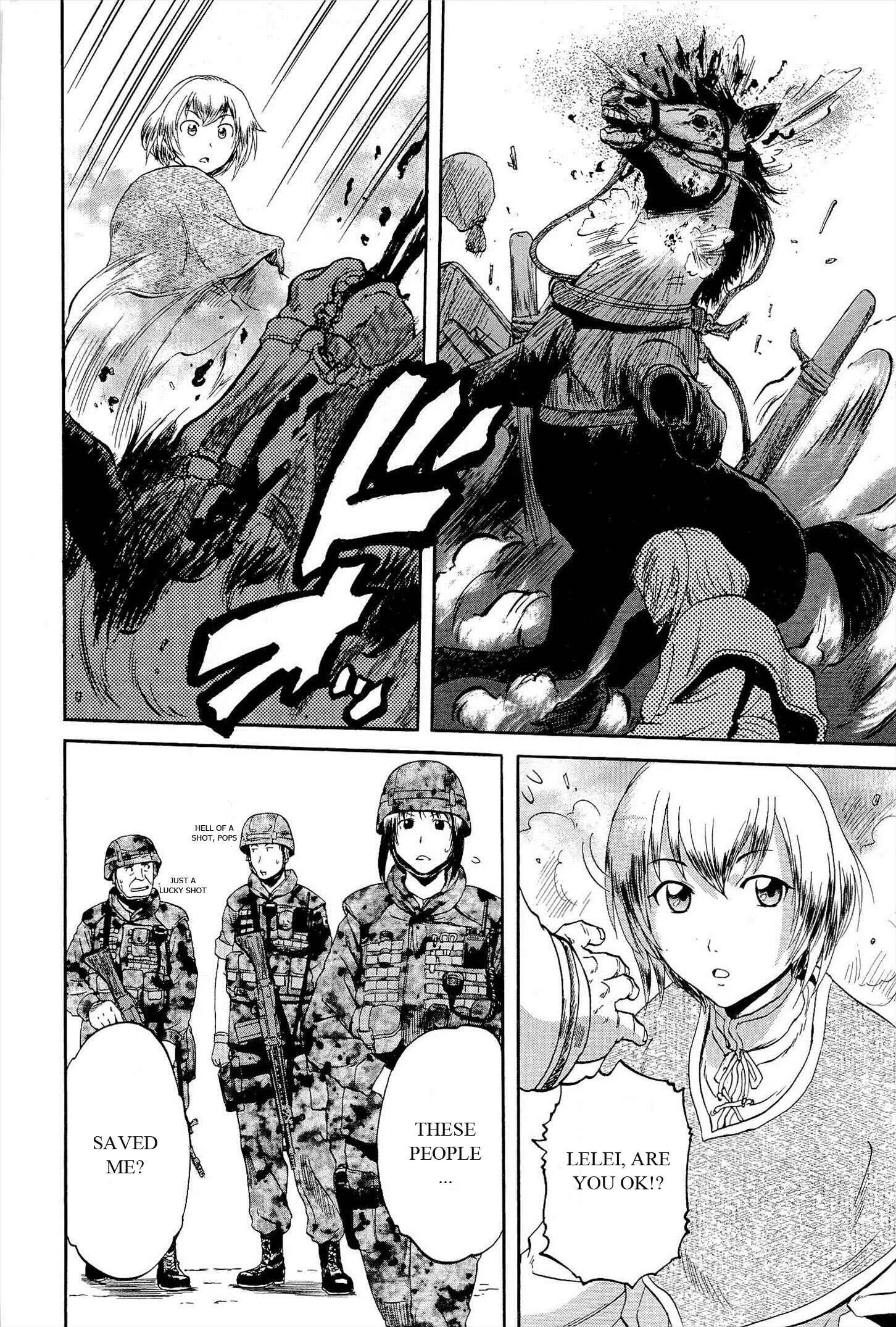 GATE - Jieitai Kanochi nite, Kaku Tatakaeri Chapter 4: Emroy's Apostle - Page 10