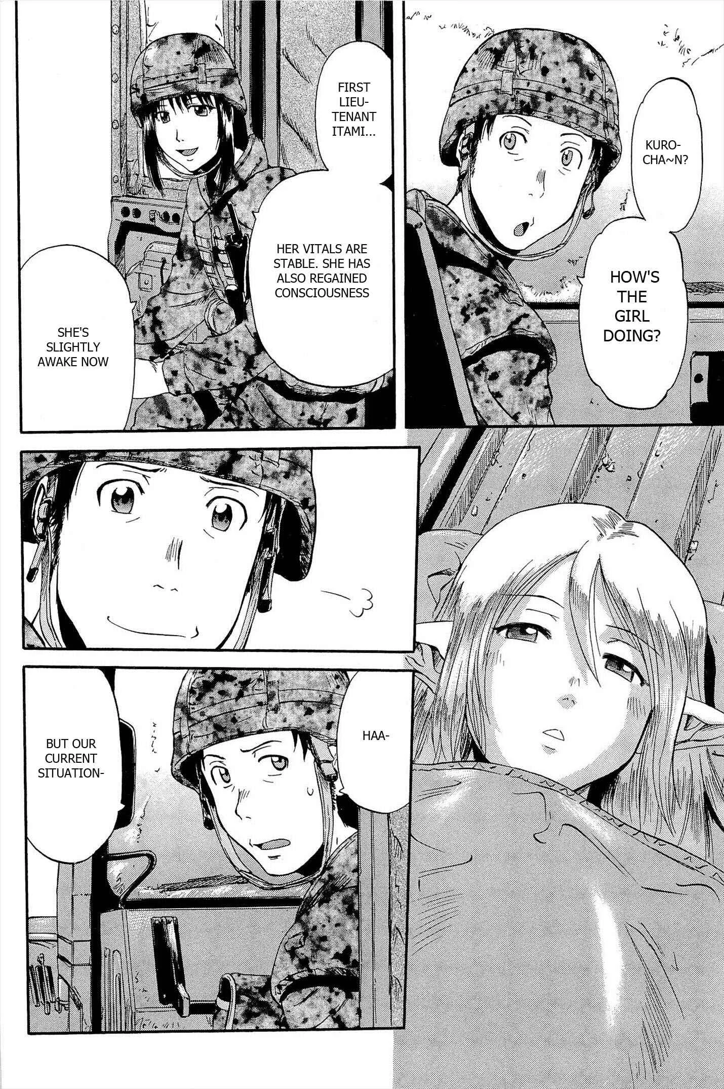 GATE - Jieitai Kanochi nite, Kaku Tatakaeri Chapter 5: Flame Dragon Attacks - Page 4