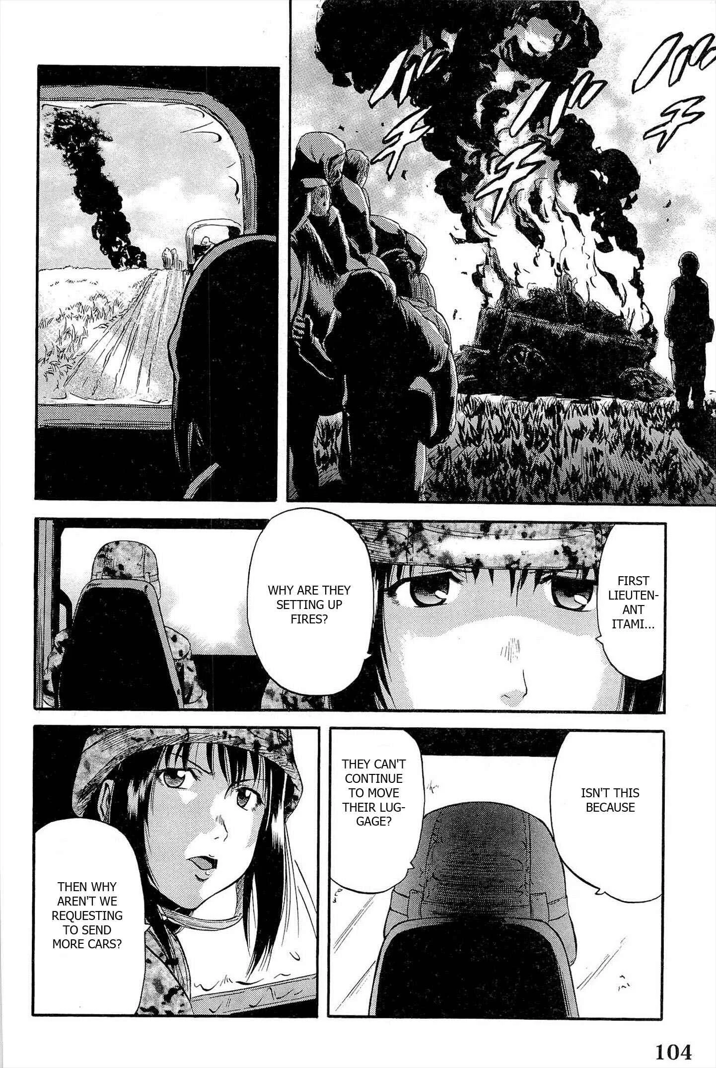 GATE - Jieitai Kanochi nite, Kaku Tatakaeri Chapter 5: Flame Dragon Attacks - Page 10