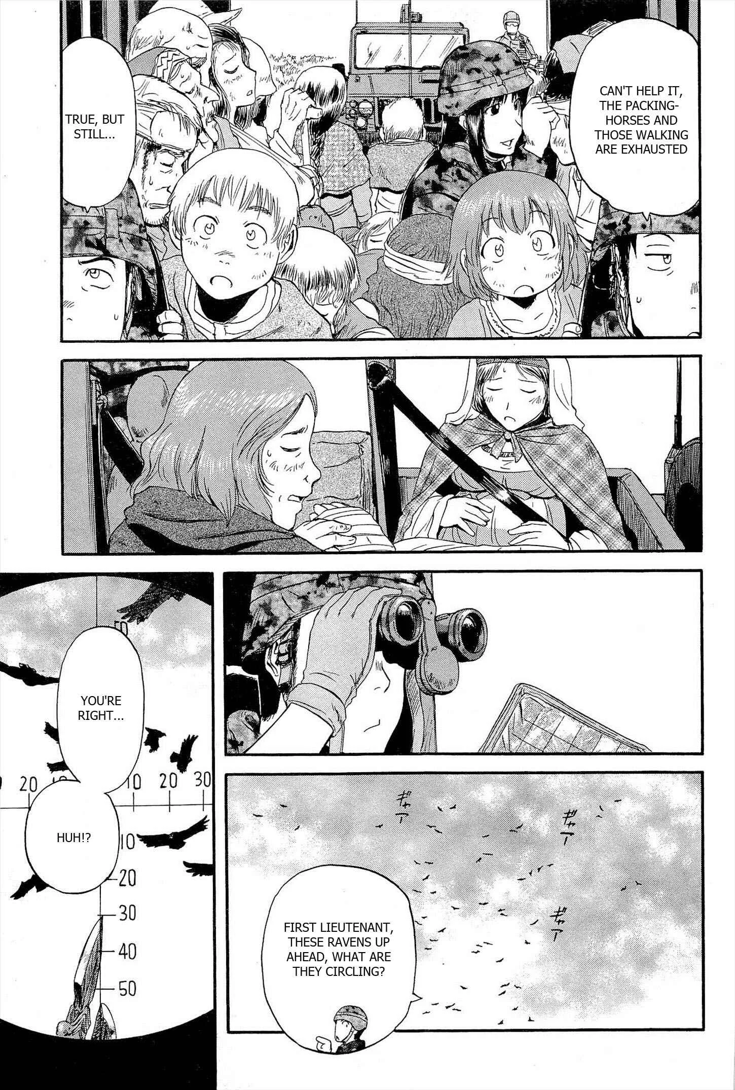 GATE - Jieitai Kanochi nite, Kaku Tatakaeri Chapter 5: Flame Dragon Attacks - Page 13