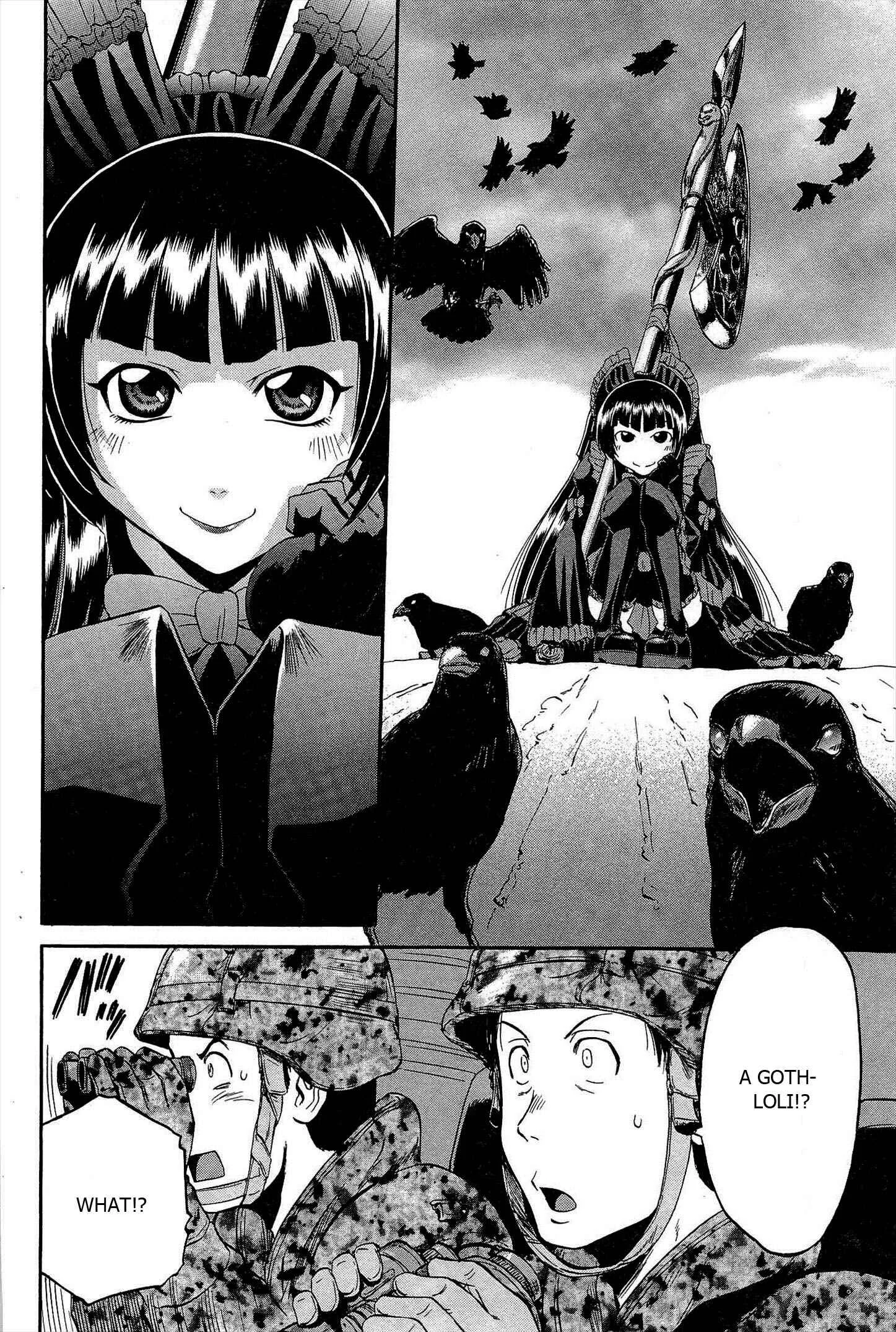 GATE - Jieitai Kanochi nite, Kaku Tatakaeri Chapter 5: Flame Dragon Attacks - Page 14