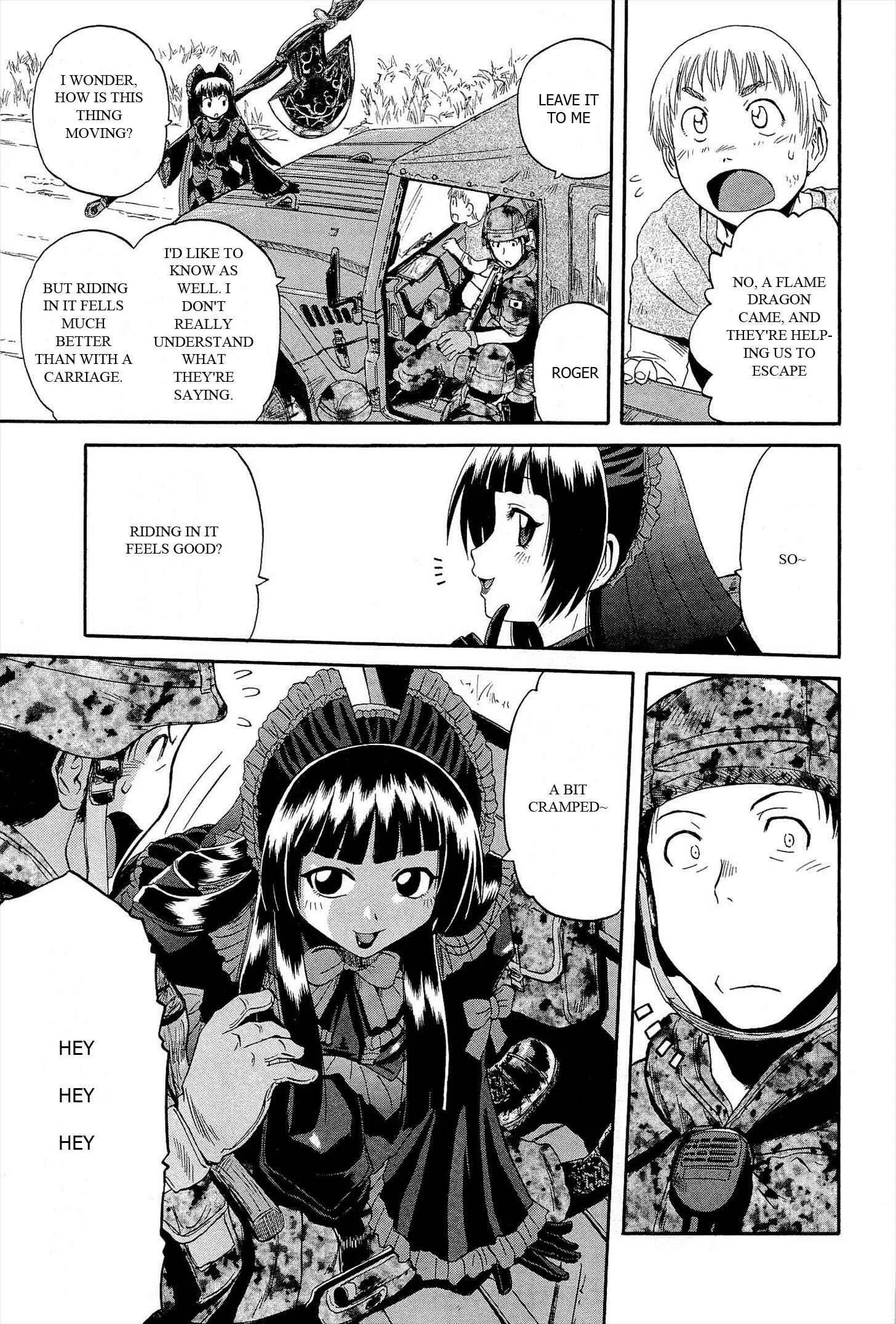 GATE - Jieitai Kanochi nite, Kaku Tatakaeri Chapter 5: Flame Dragon Attacks - Page 17