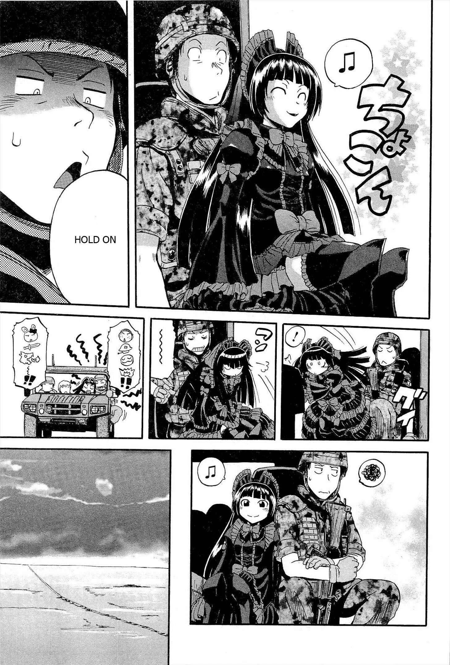 GATE - Jieitai Kanochi nite, Kaku Tatakaeri Chapter 5: Flame Dragon Attacks - Page 19