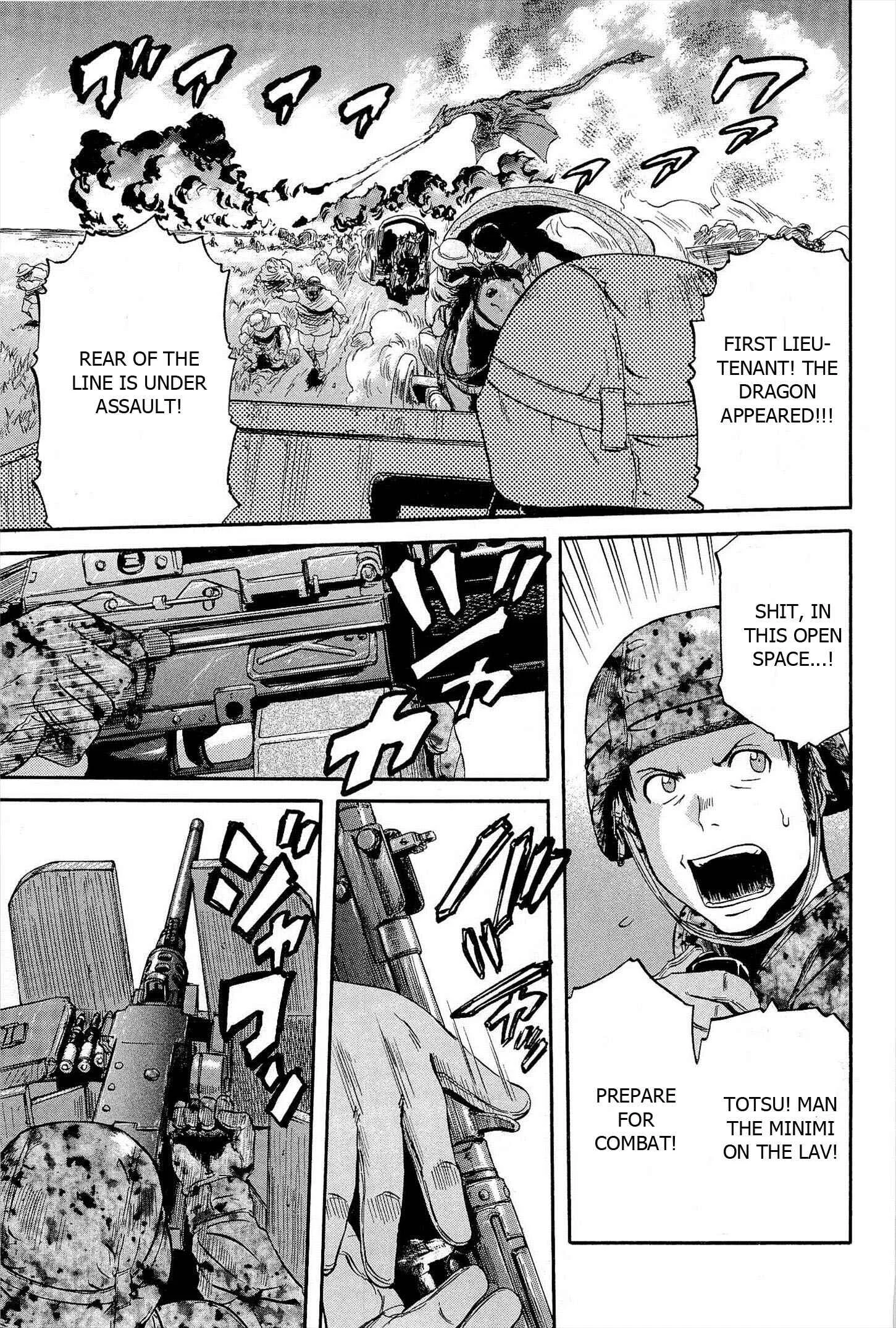 GATE - Jieitai Kanochi nite, Kaku Tatakaeri Chapter 5: Flame Dragon Attacks - Page 23