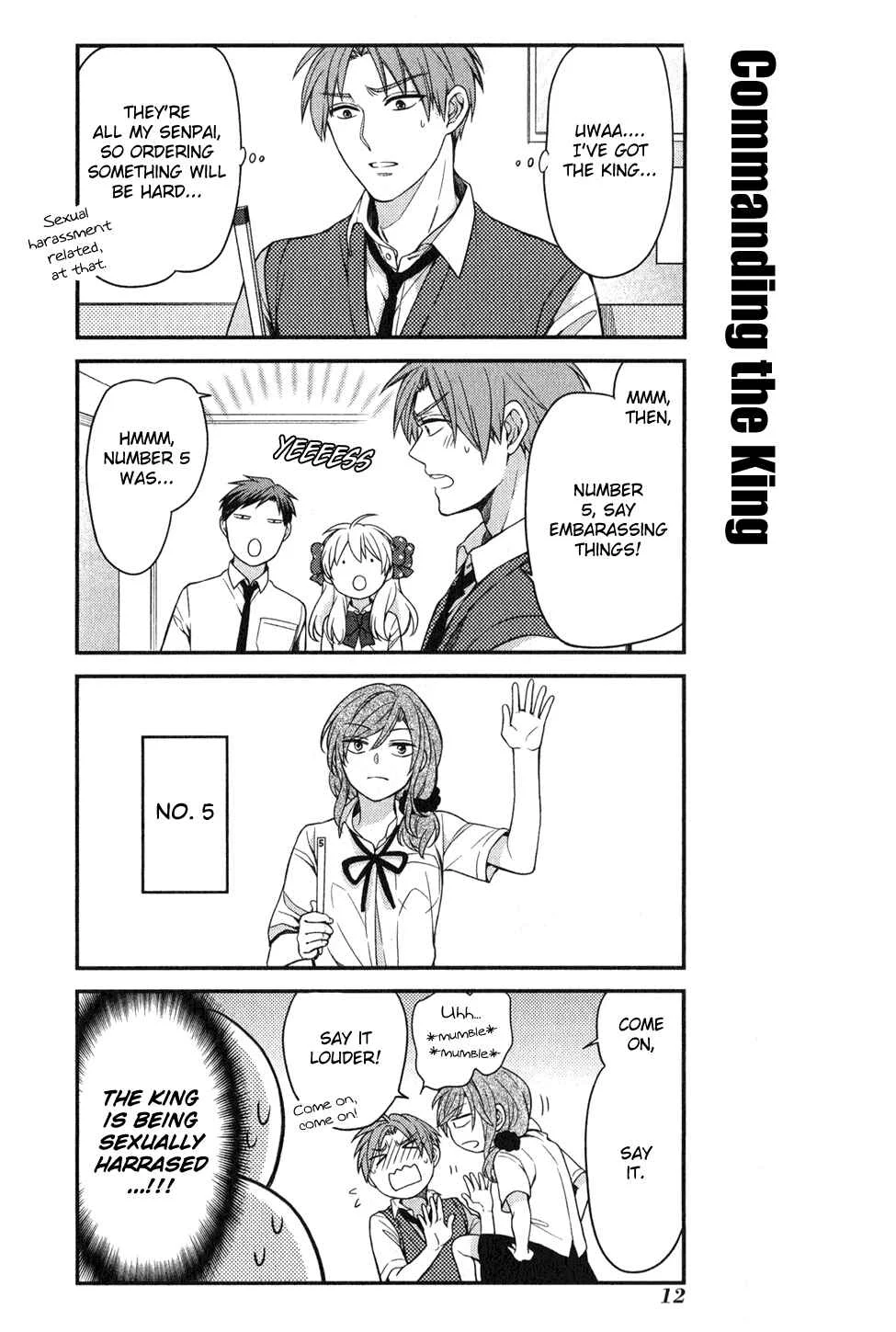 Gekkan Shoujo Nozaki-kun Anthology Chapter 1: King's Game - Page 7