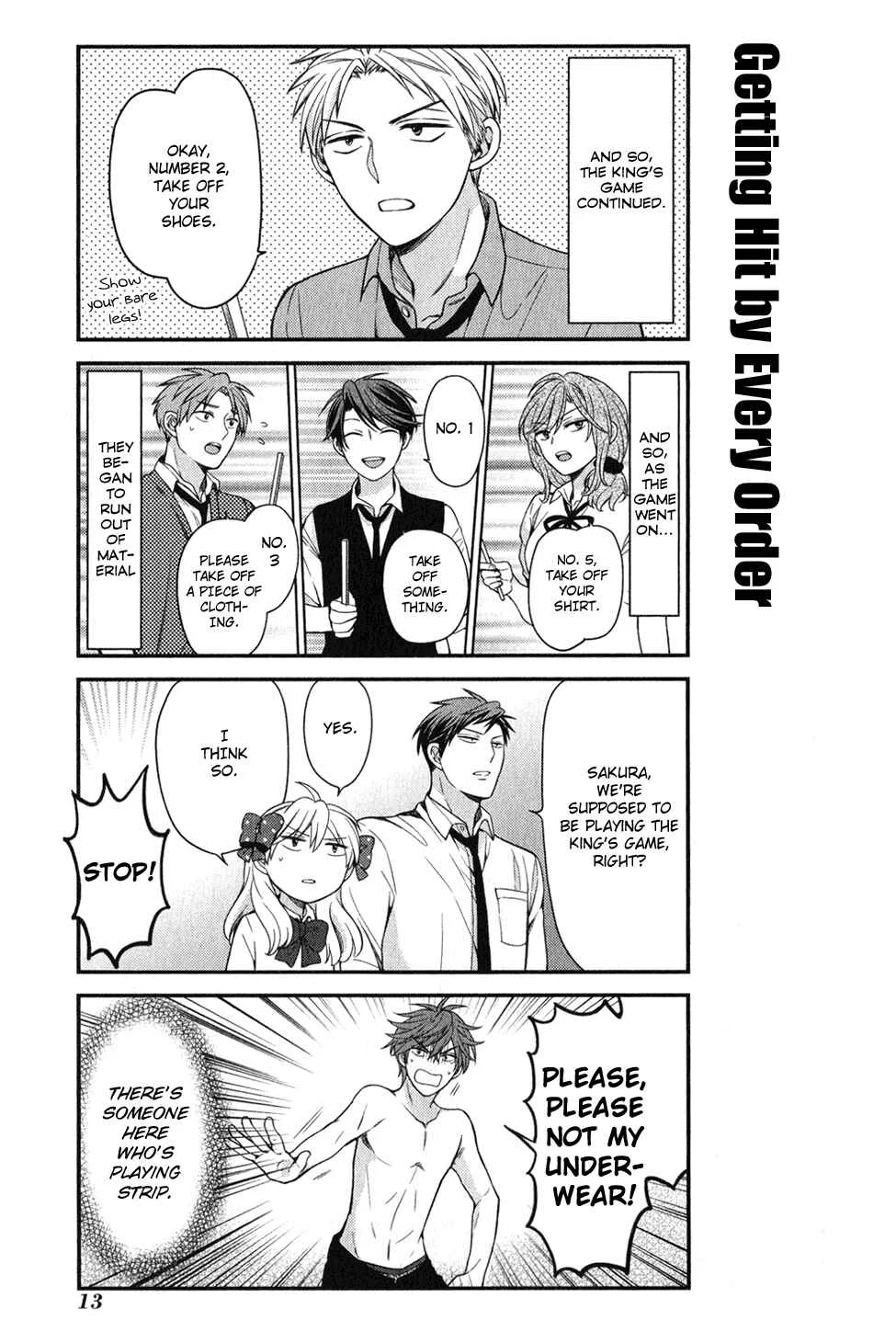 Gekkan Shoujo Nozaki-kun Anthology Chapter 1: King's Game - Page 8