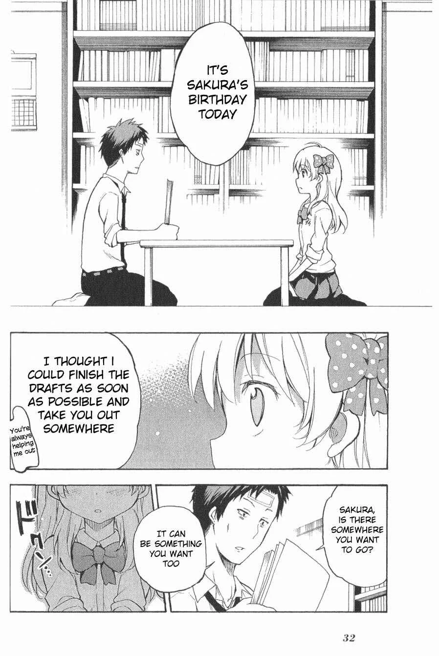 Gekkan Shoujo Nozaki-kun Anthology Chapter 3: You Have to Sleep Nozaki-kun - Page 8