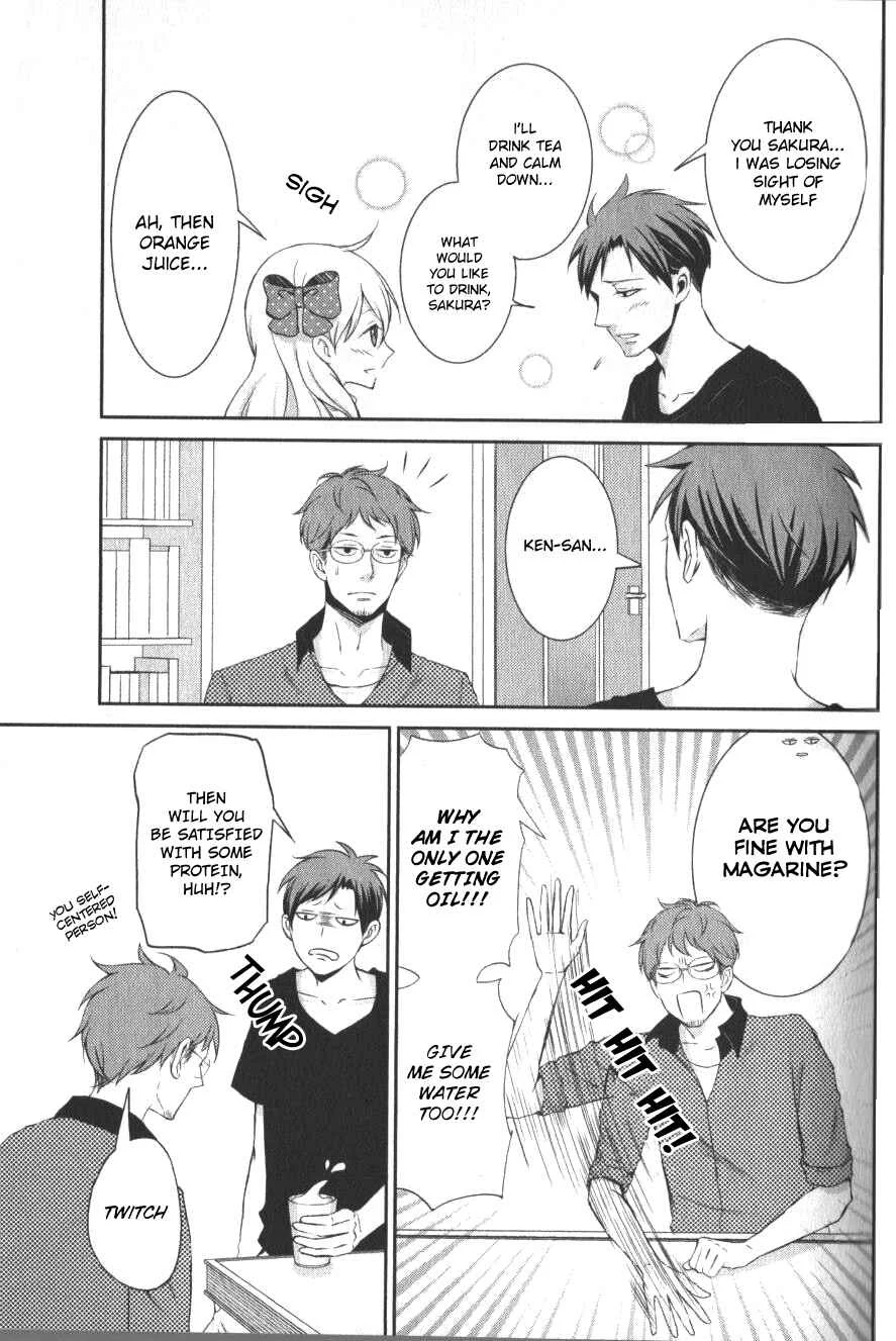 Gekkan Shoujo Nozaki-kun Anthology Chapter 4: Ken-san Halved - Page 5