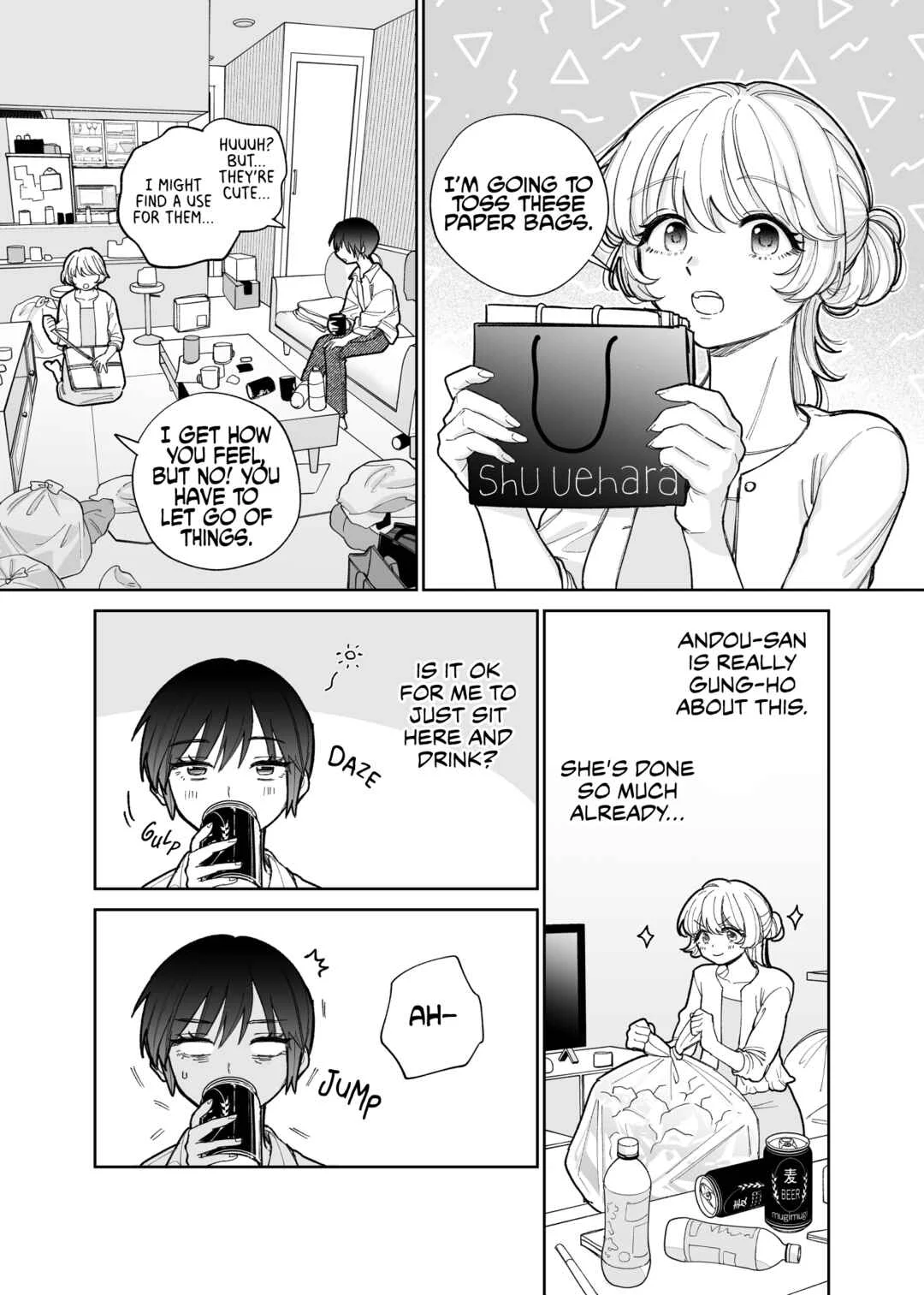 Genkai OL to Joshi Daisei ga 〇〇 Suru Hanashi Chapter 1 - Page 12
