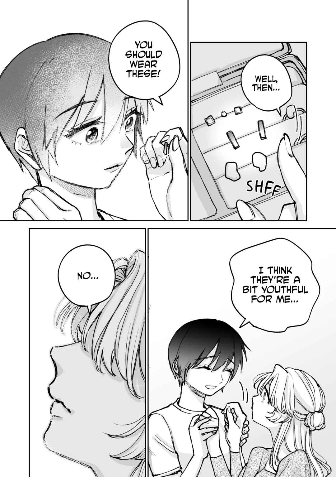 Genkai OL to Joshi Daisei ga 〇〇 Suru Hanashi Chapter 2 - Page 12