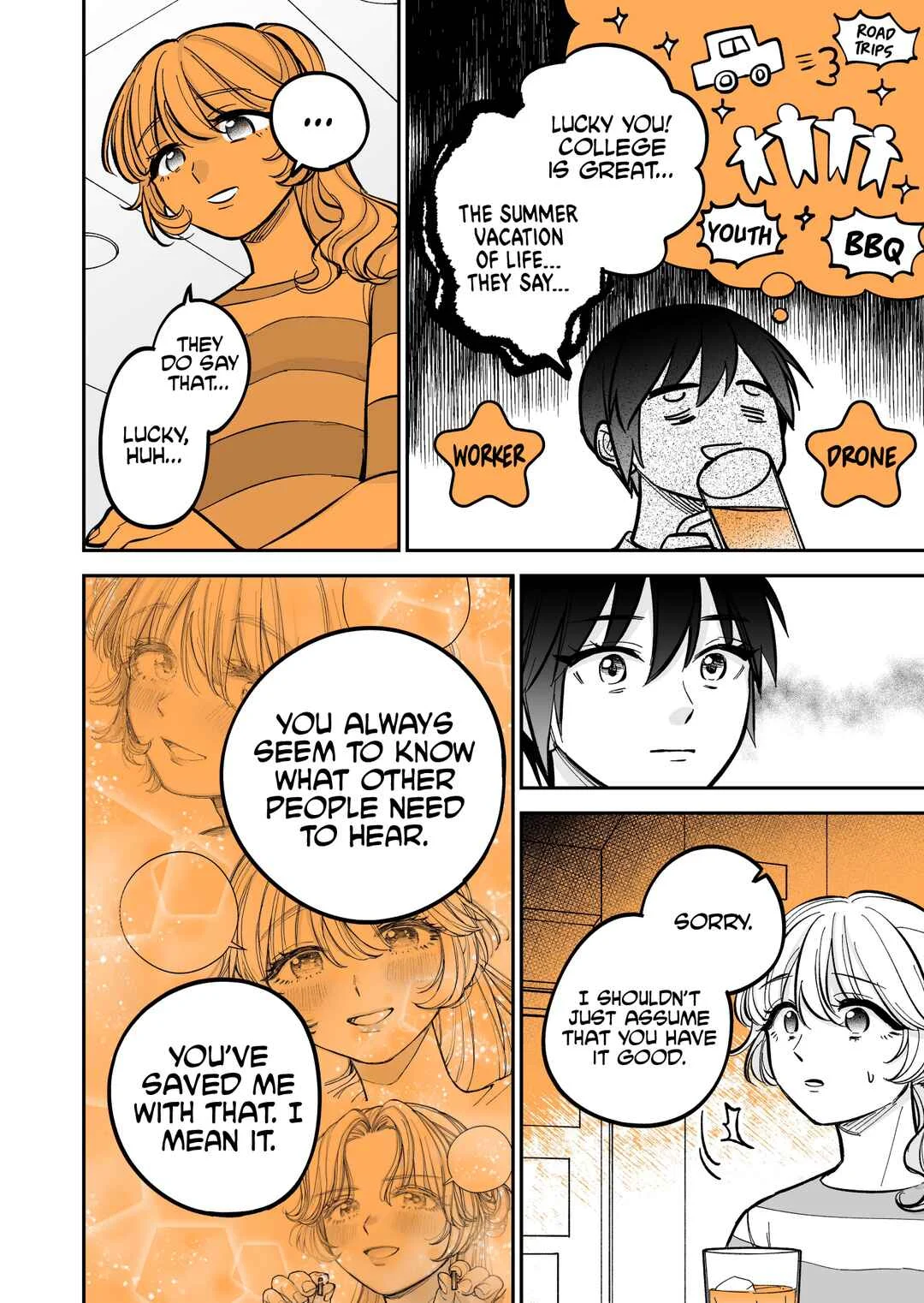 Genkai OL to Joshi Daisei ga 〇〇 Suru Hanashi Chapter 3.2 - Page 2
