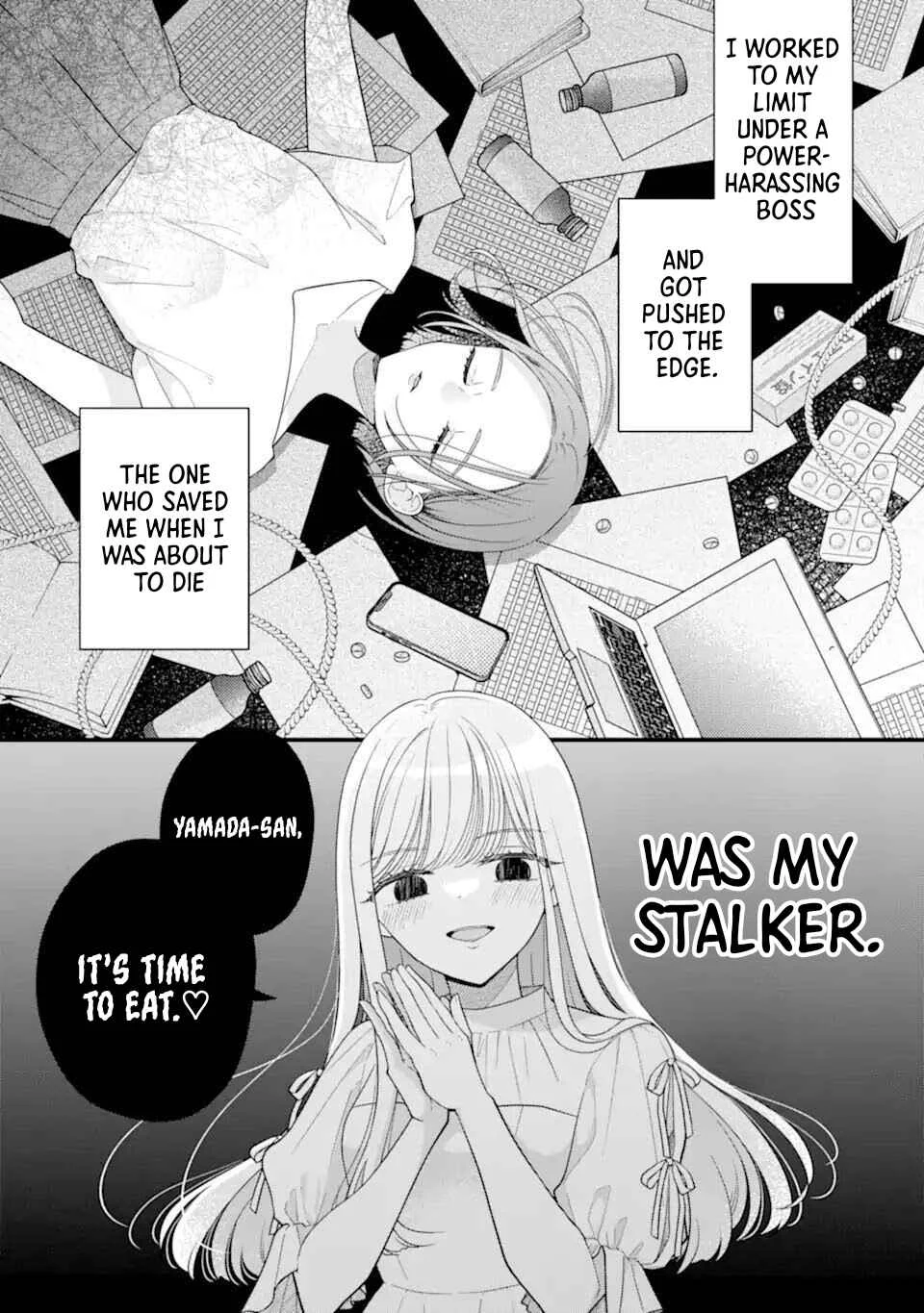 Genkai Shakaijin-san o Sukueru no wa Kusodeka Kanjou Stalker-chan dake deshita Chapter 2 - Page 3