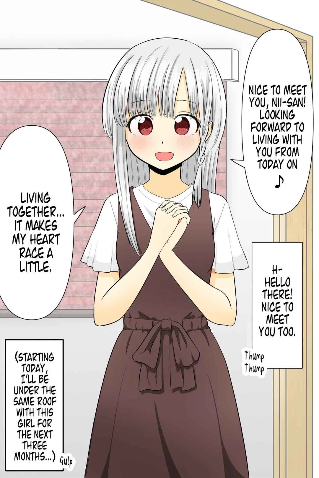 Gimai ga Douyara Yandere Datta Hanashi (Official Colored) Chapter 1: The Story of Living Together with My Stepsister - Page 3