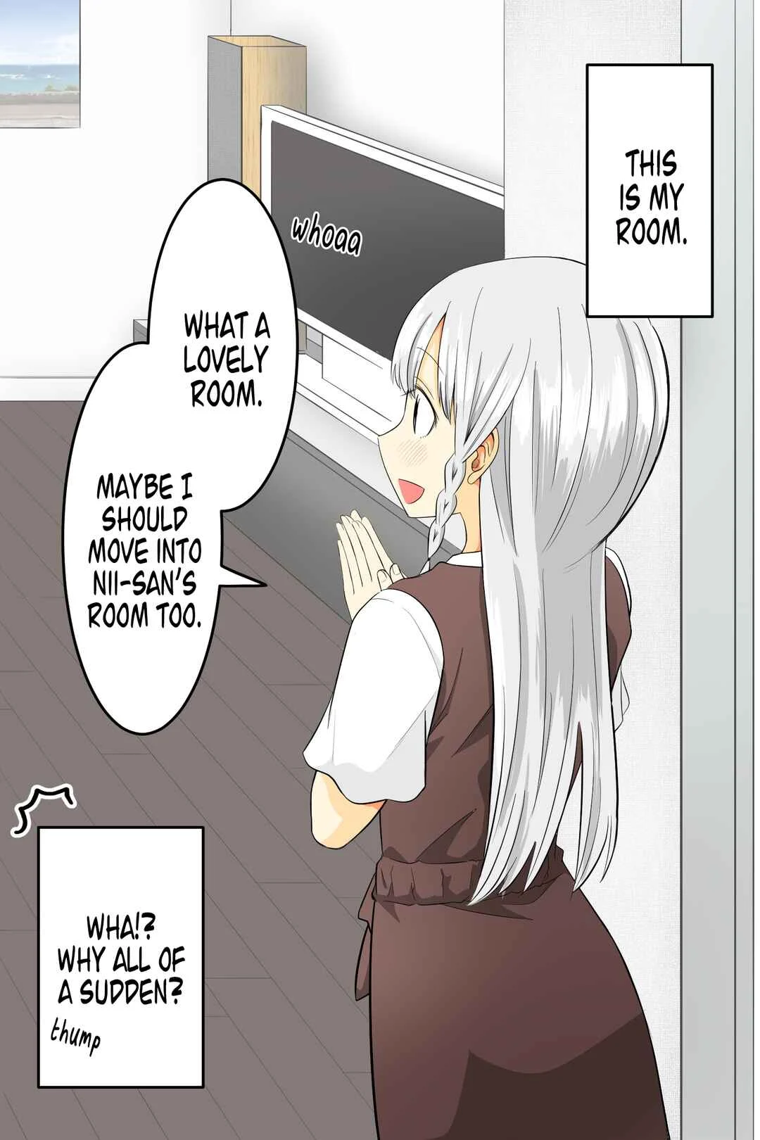 Gimai ga Douyara Yandere Datta Hanashi (Official Colored) Chapter 3: It Seems My Little Sister Wanted to Share a Room - Page 2