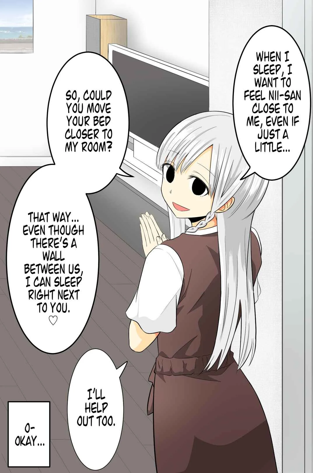 Gimai ga Douyara Yandere Datta Hanashi (Official Colored) Chapter 3: It Seems My Little Sister Wanted to Share a Room - Page 6