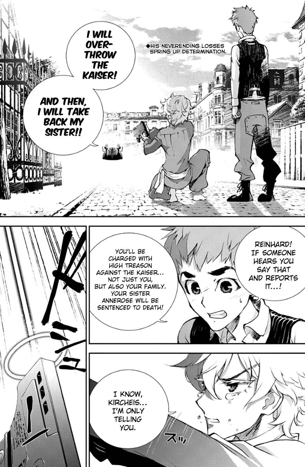 Ginga Eiyuu Densetsu Chapter 2: The Childhood of Reinhard von Müsel II: Officer Academy Years I - Page 1
