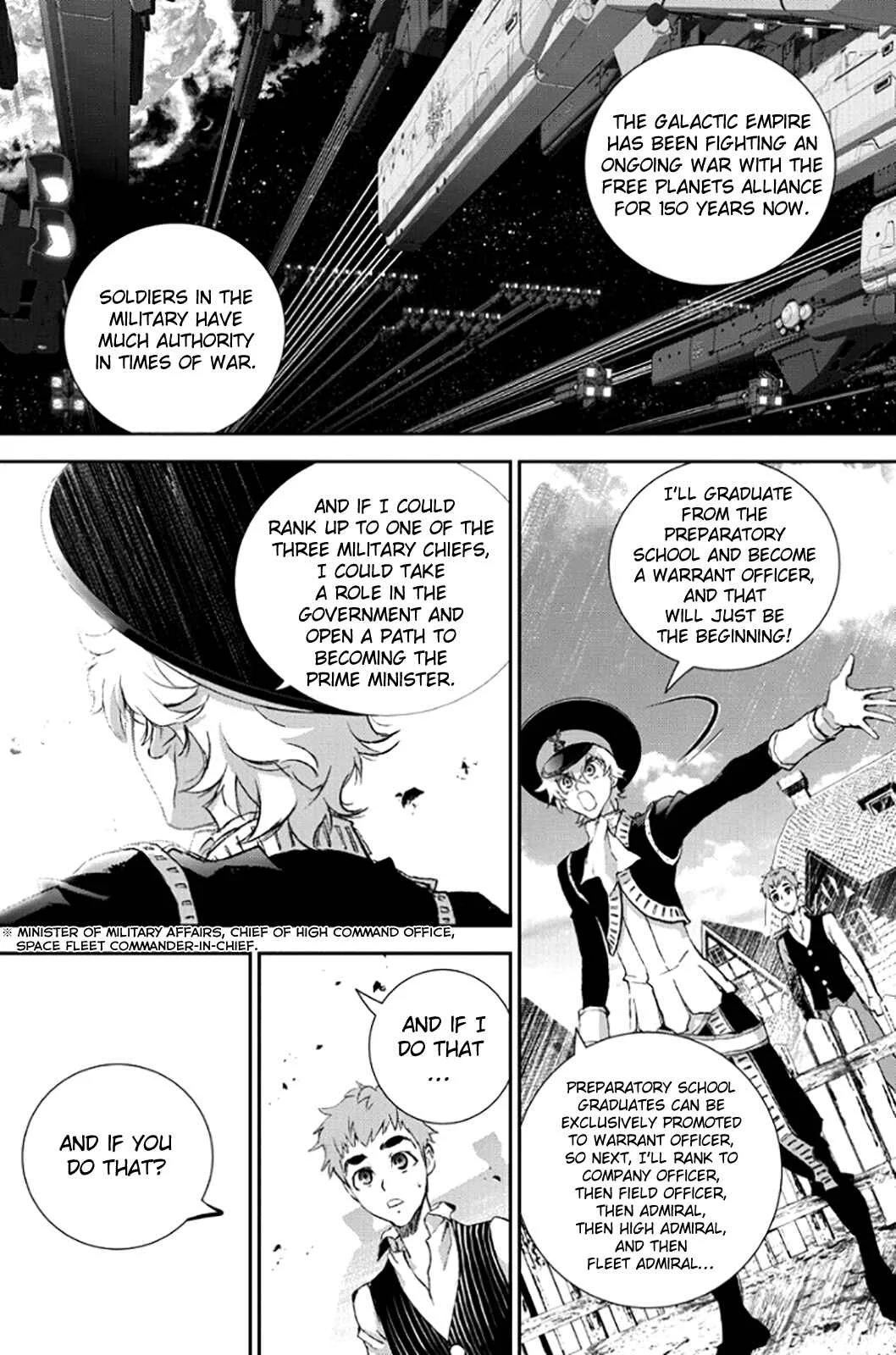 Ginga Eiyuu Densetsu Chapter 2: The Childhood of Reinhard von Müsel II: Officer Academy Years I - Page 15