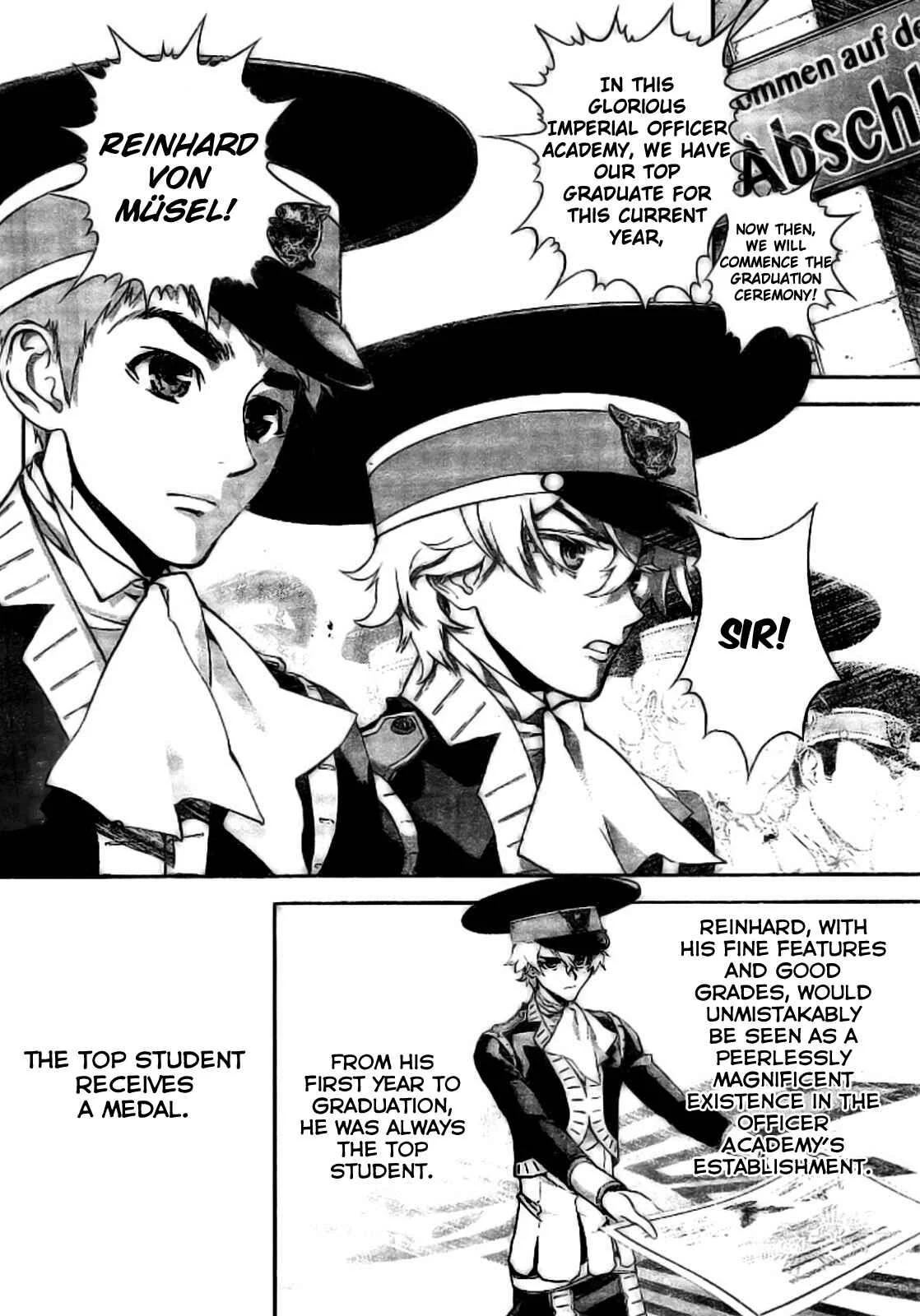 Ginga Eiyuu Densetsu Chapter 4: Yang Wen-li Makes an Appearance: Reinhard von Müsel Graduates From the Officer Academy - Page 12