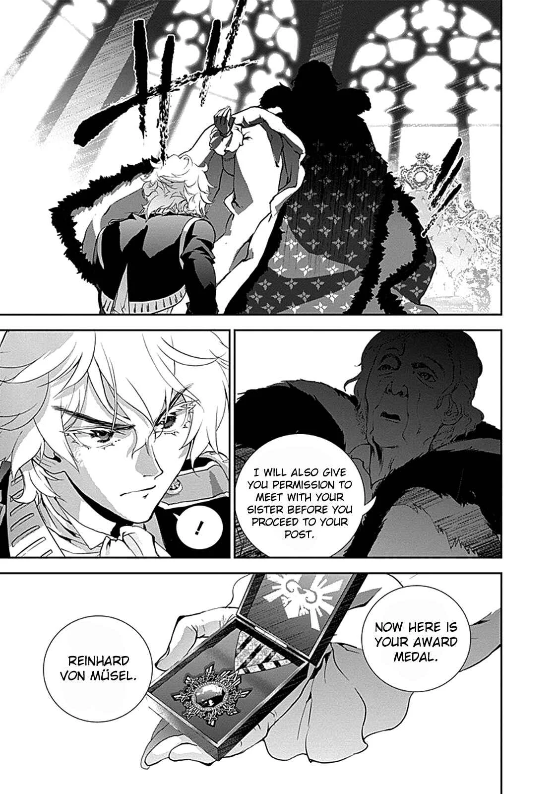 Ginga Eiyuu Densetsu Chapter 5: Reinhard von Müsel Graduates From the Officer Academy: Entering the Imperial Army - Page 8